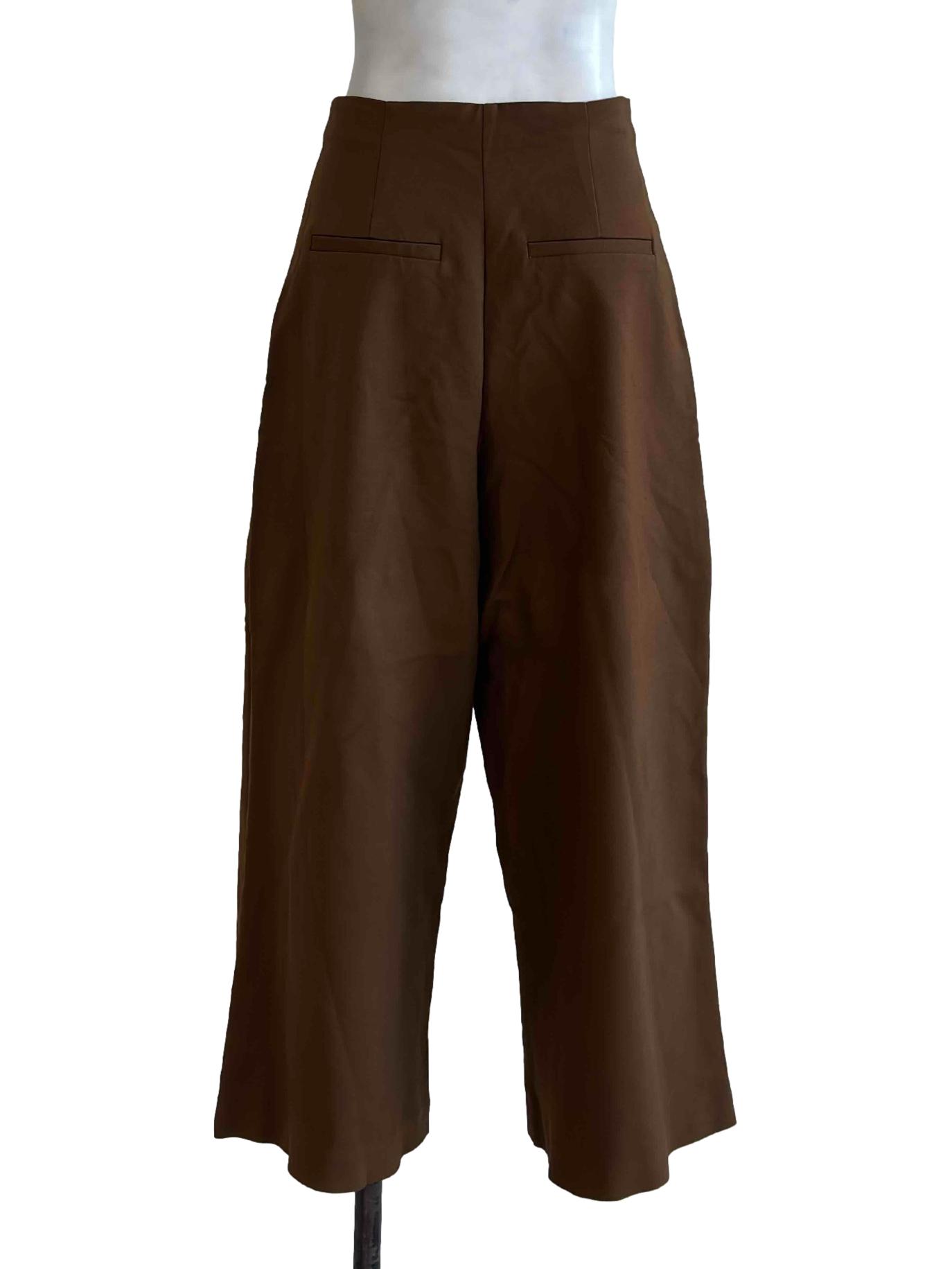 Hickory Brown Highwaisted Pants