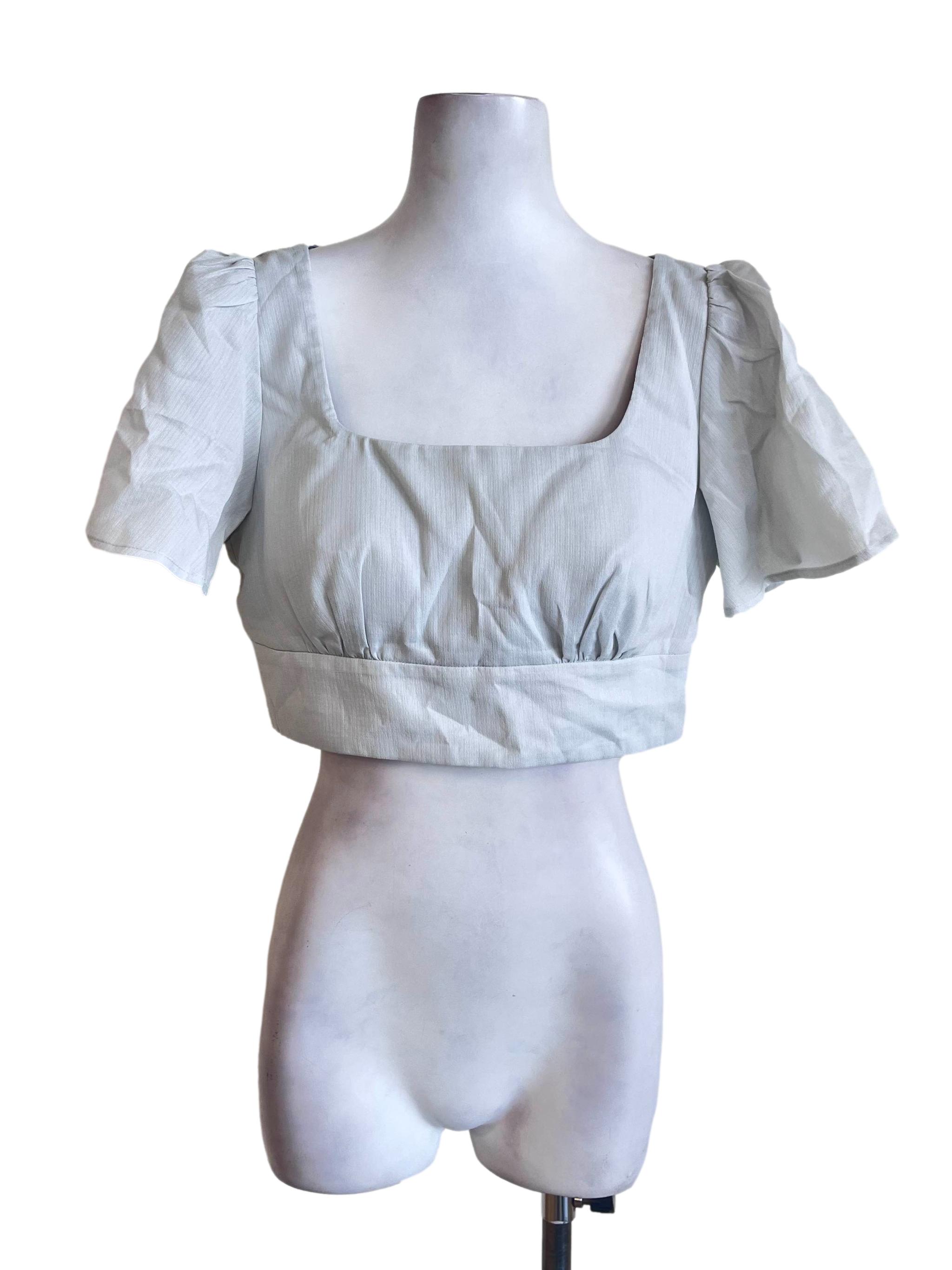 Snow White Cropped Top