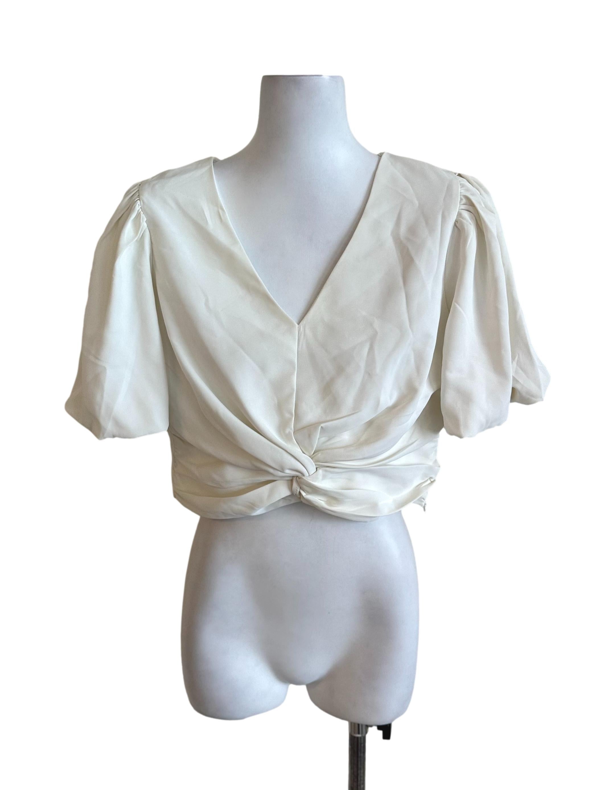 Pearl White Top
