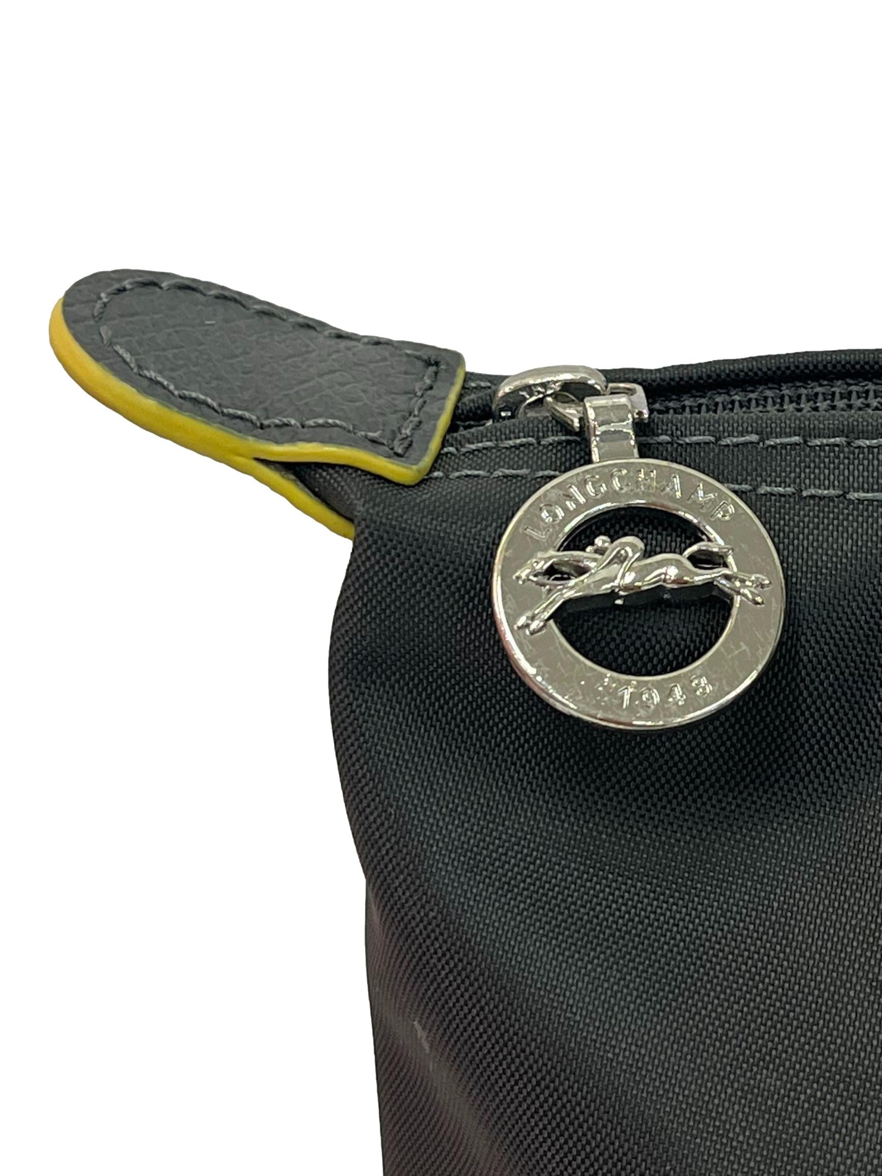 Dark Grey Le Pliage Club Large Tote Bag