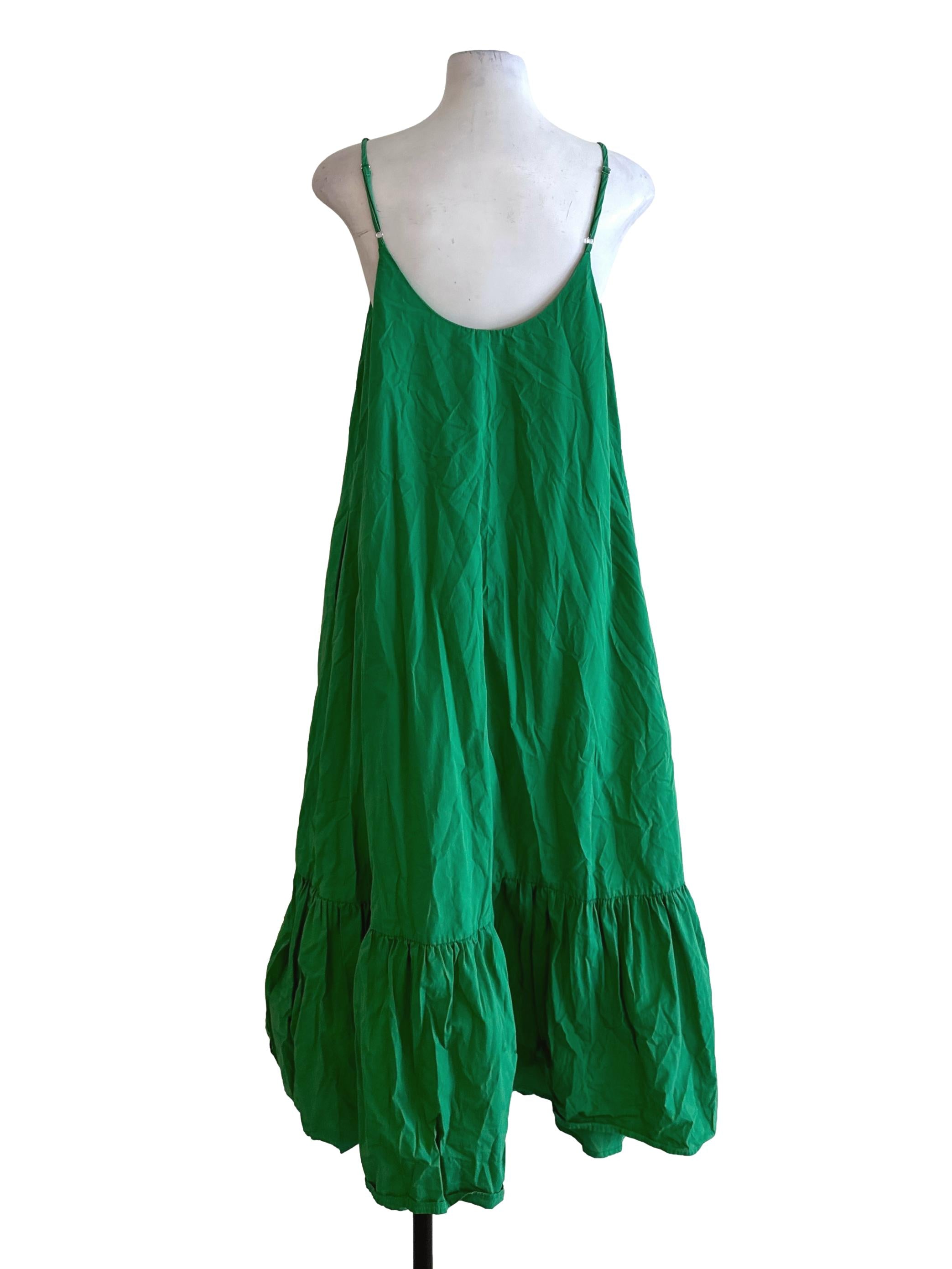 Fern Green Scoop Tent Dress LB
