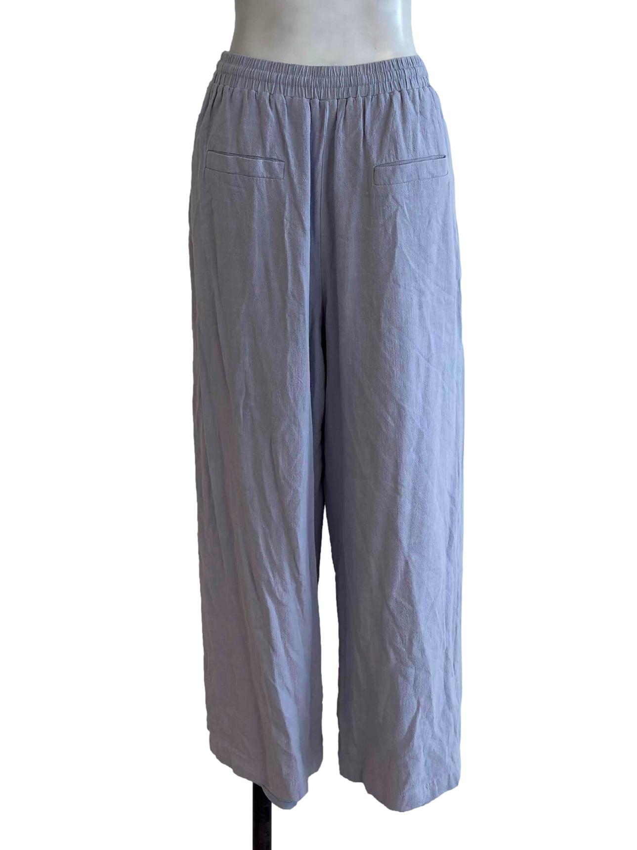 Light Purple Casual Pants