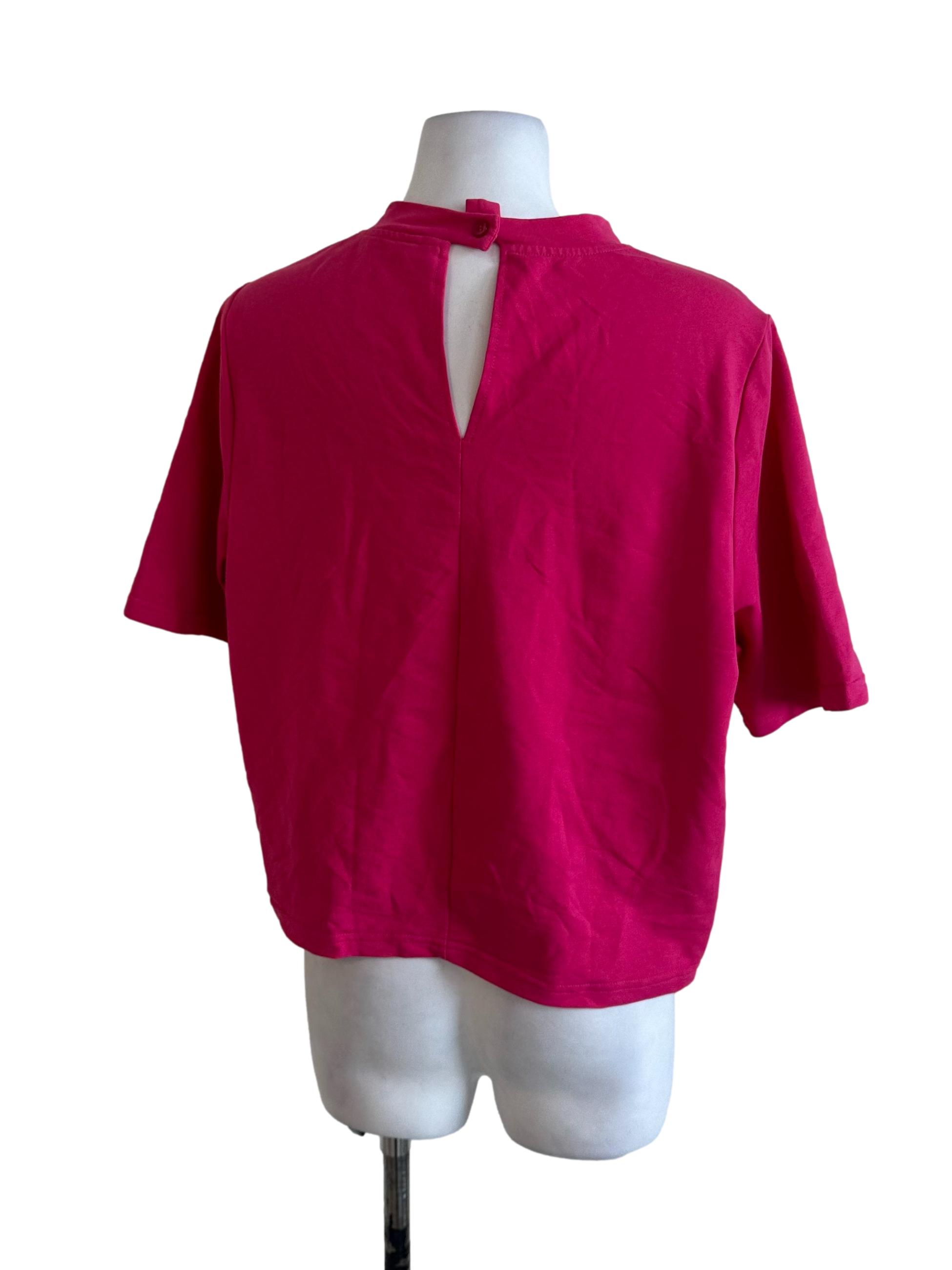 Fushia Pink Tee Top
