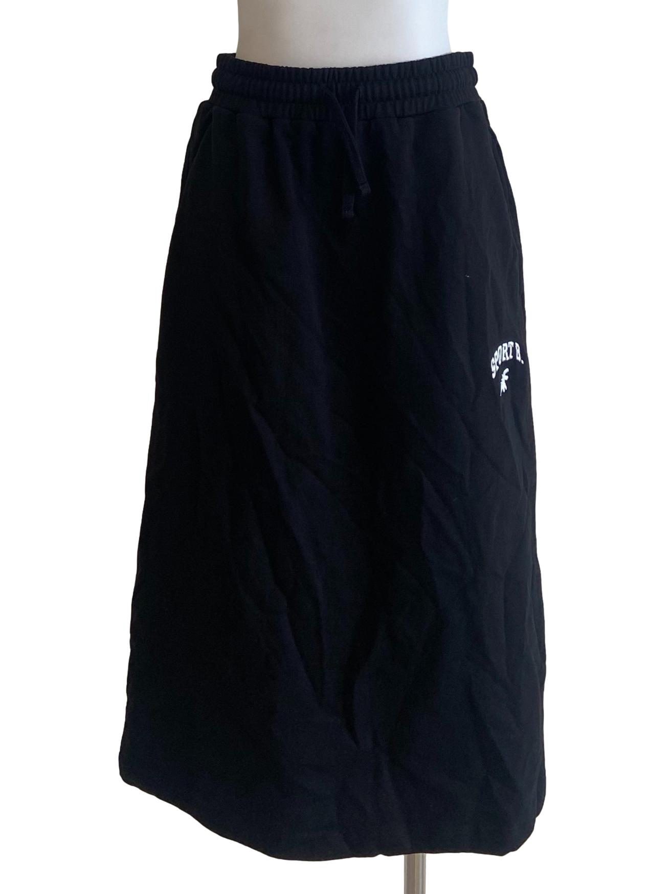 Black Twill Pencil Skirts