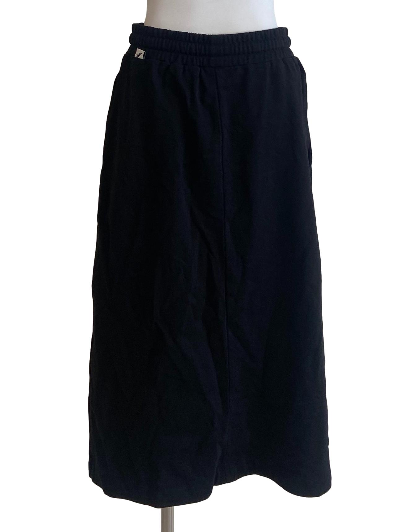 Black Twill Pencil Skirts