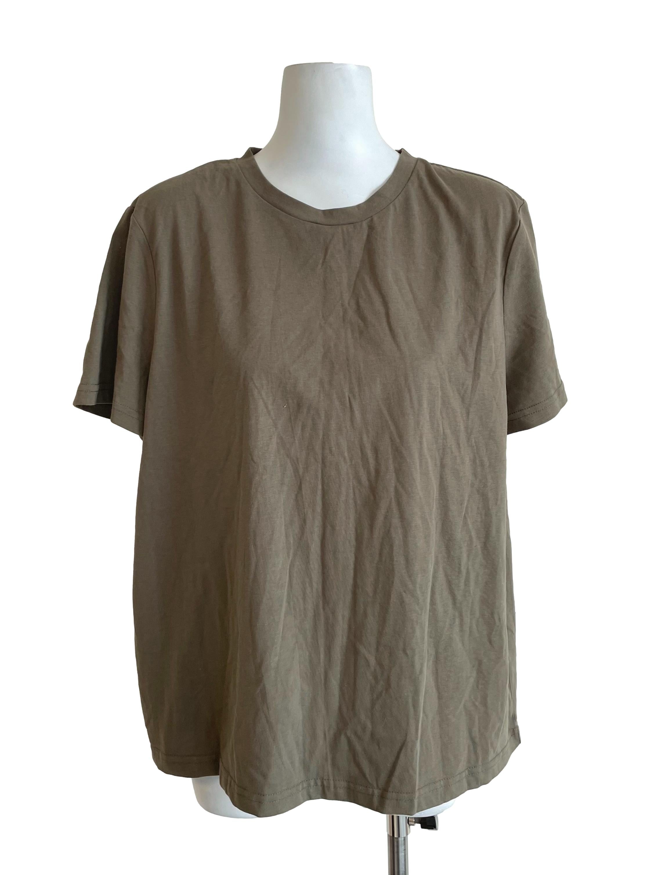 Dusty Sage Round Neck Tee