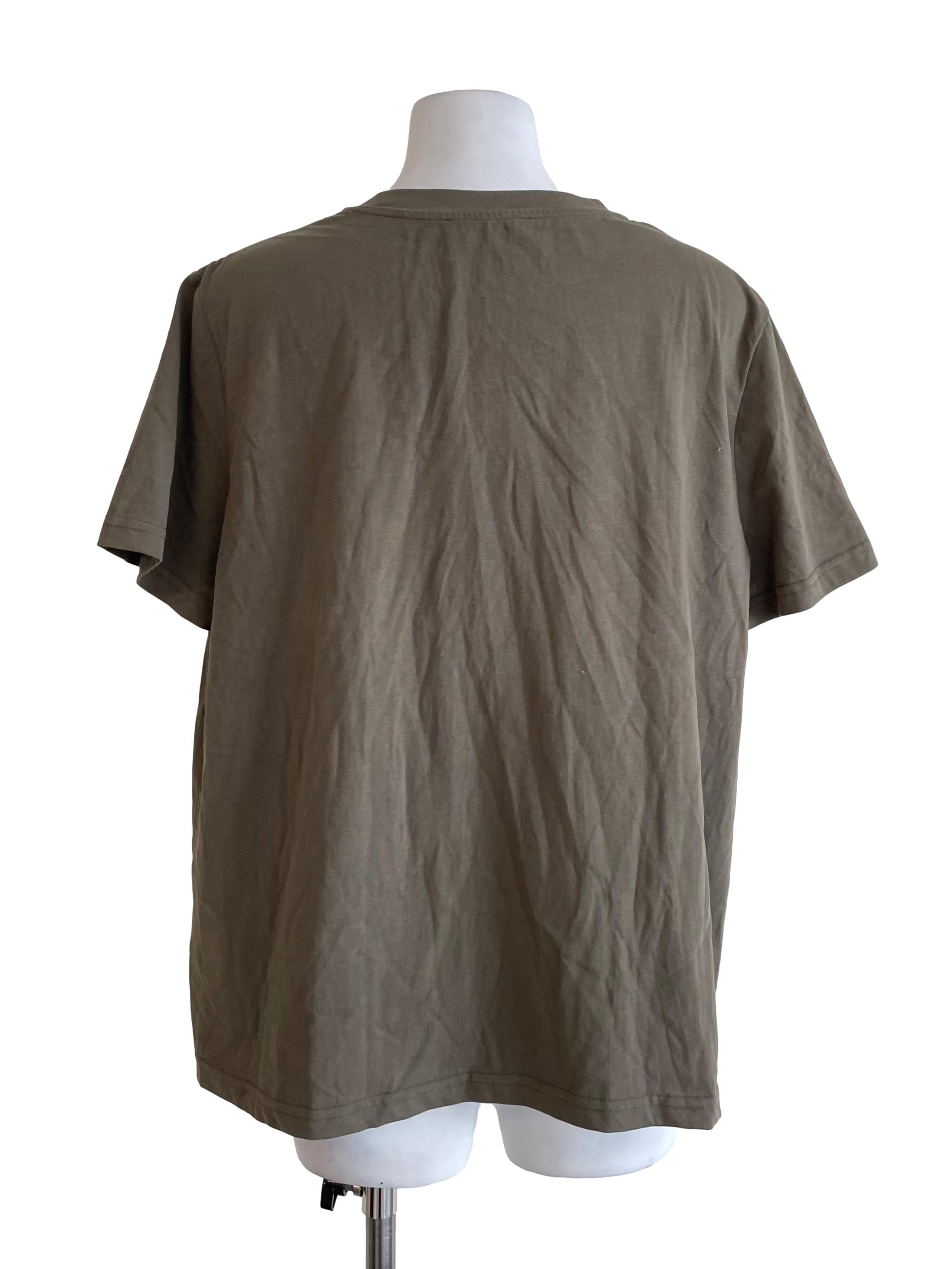 Dusty Sage Round Neck Tee