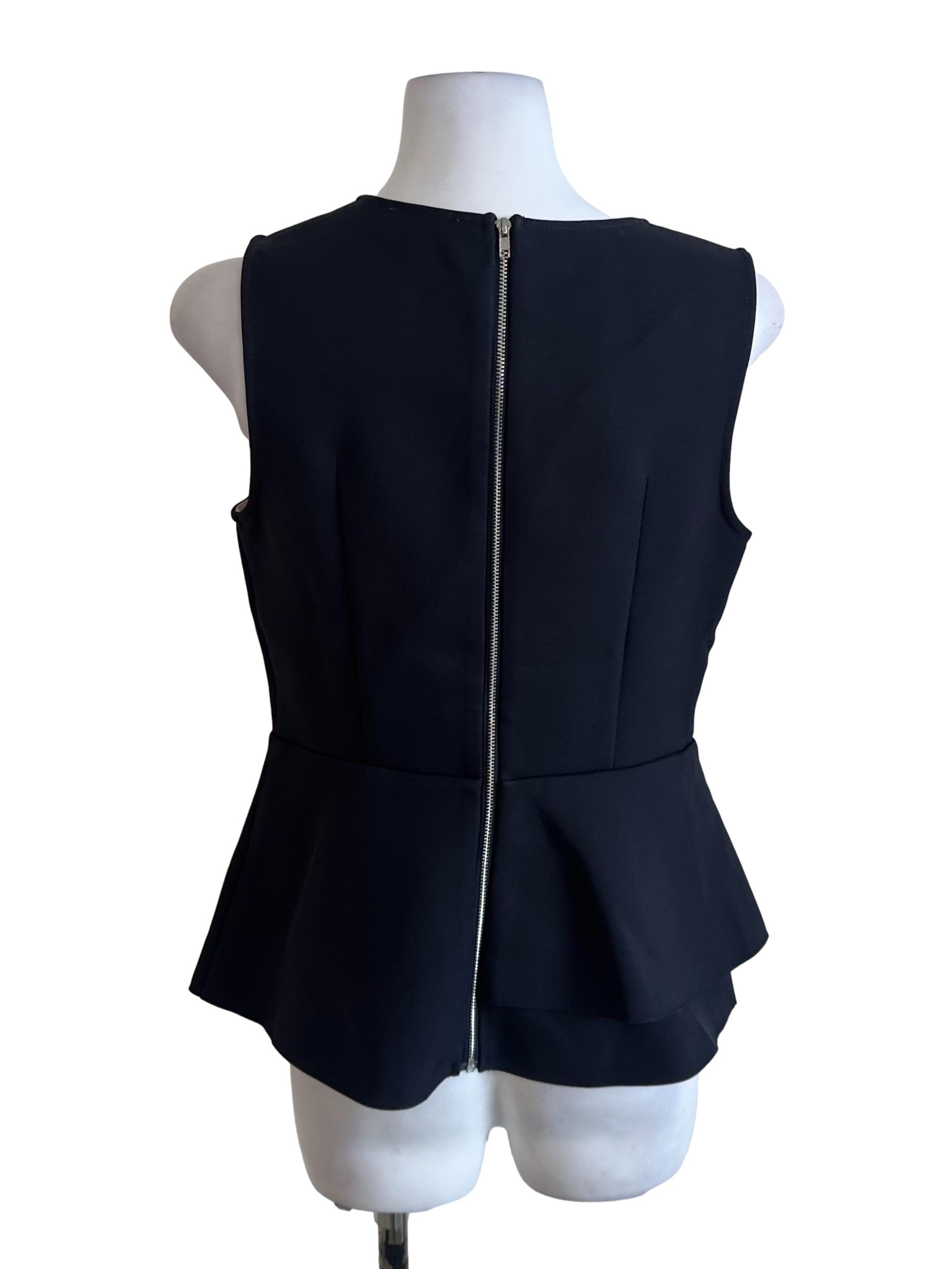 Black Beige Top