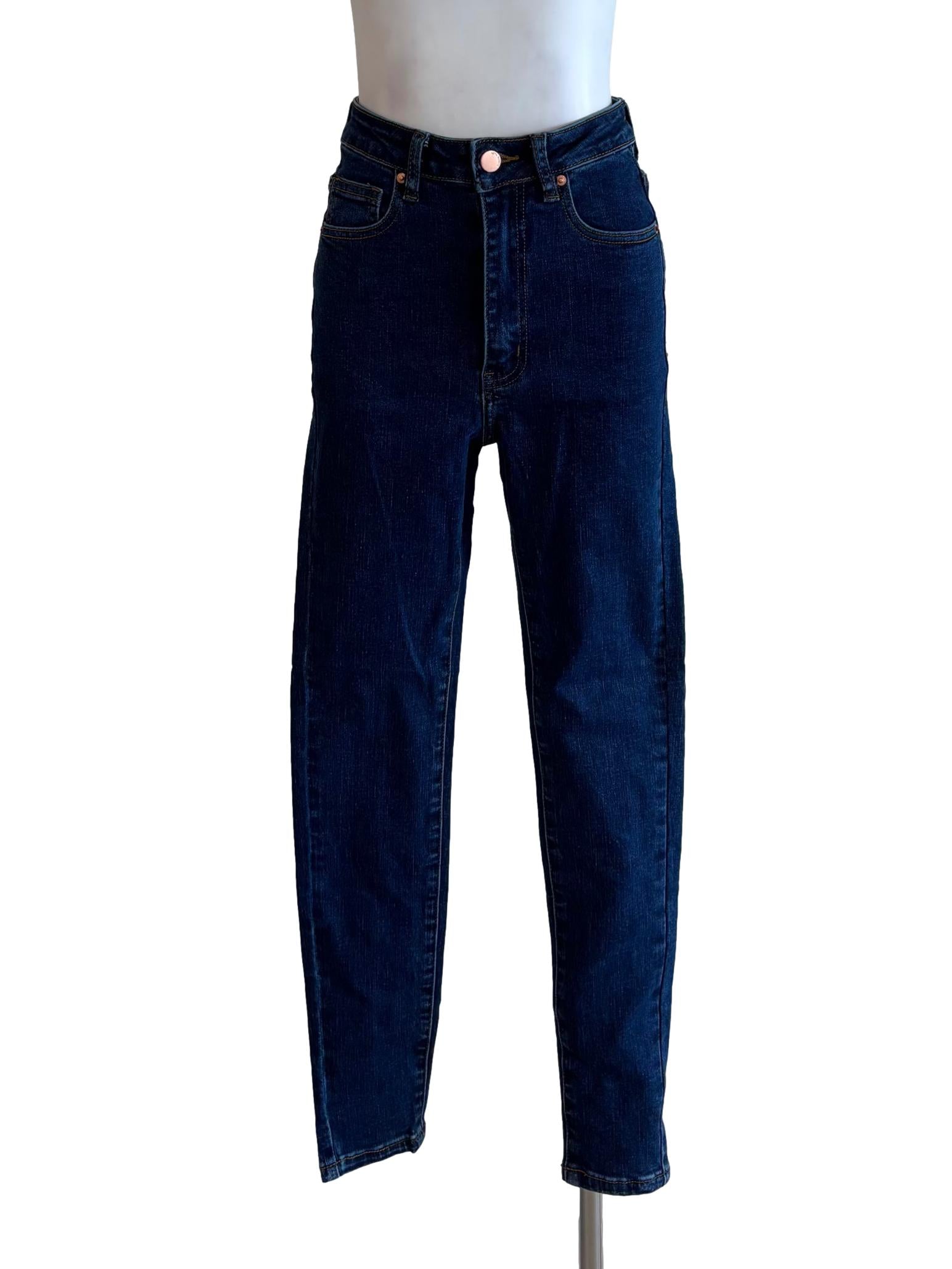 Denim Blue Skinny Jeans