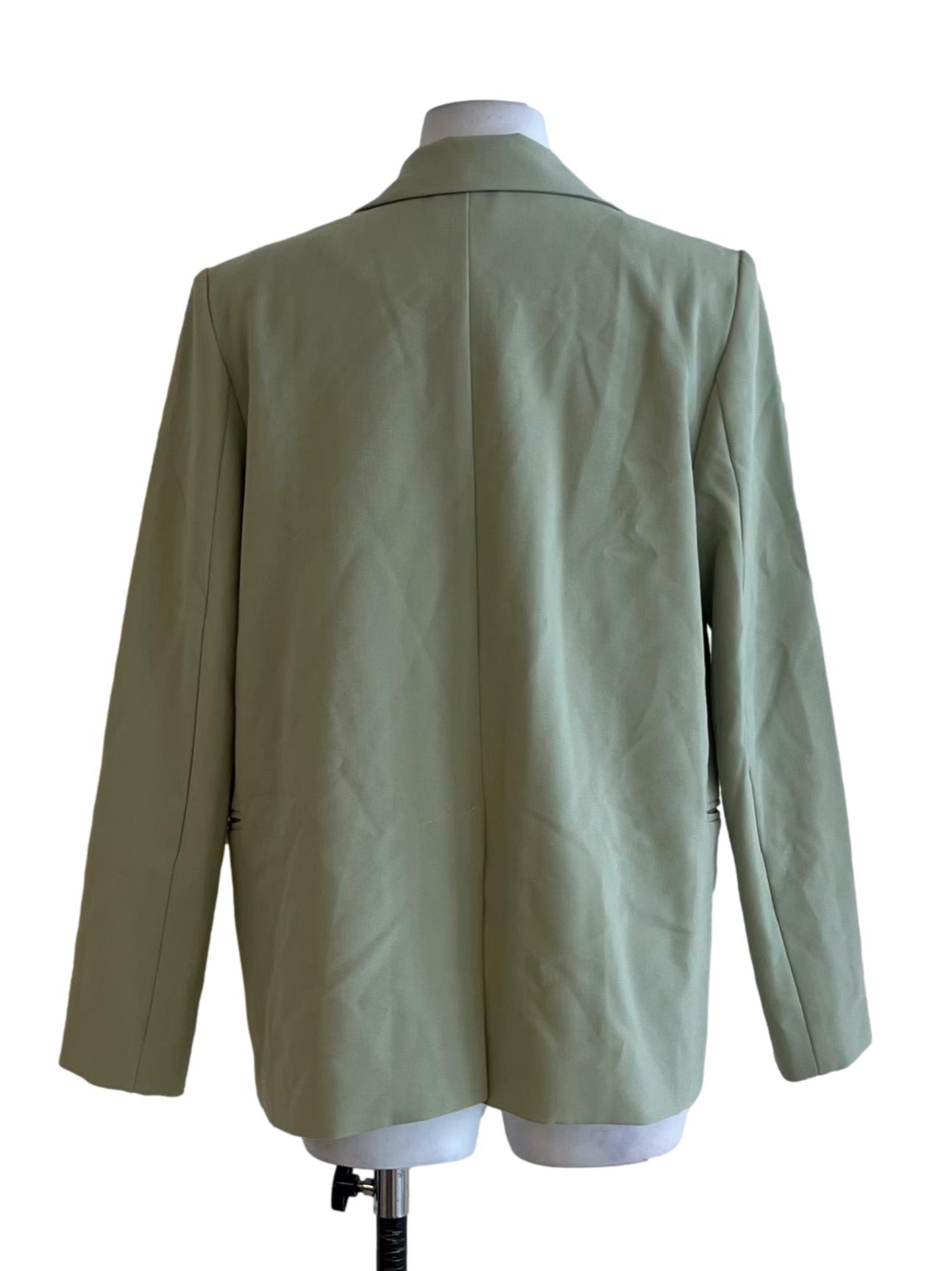 Green Boxy Oversized Blazer OSN