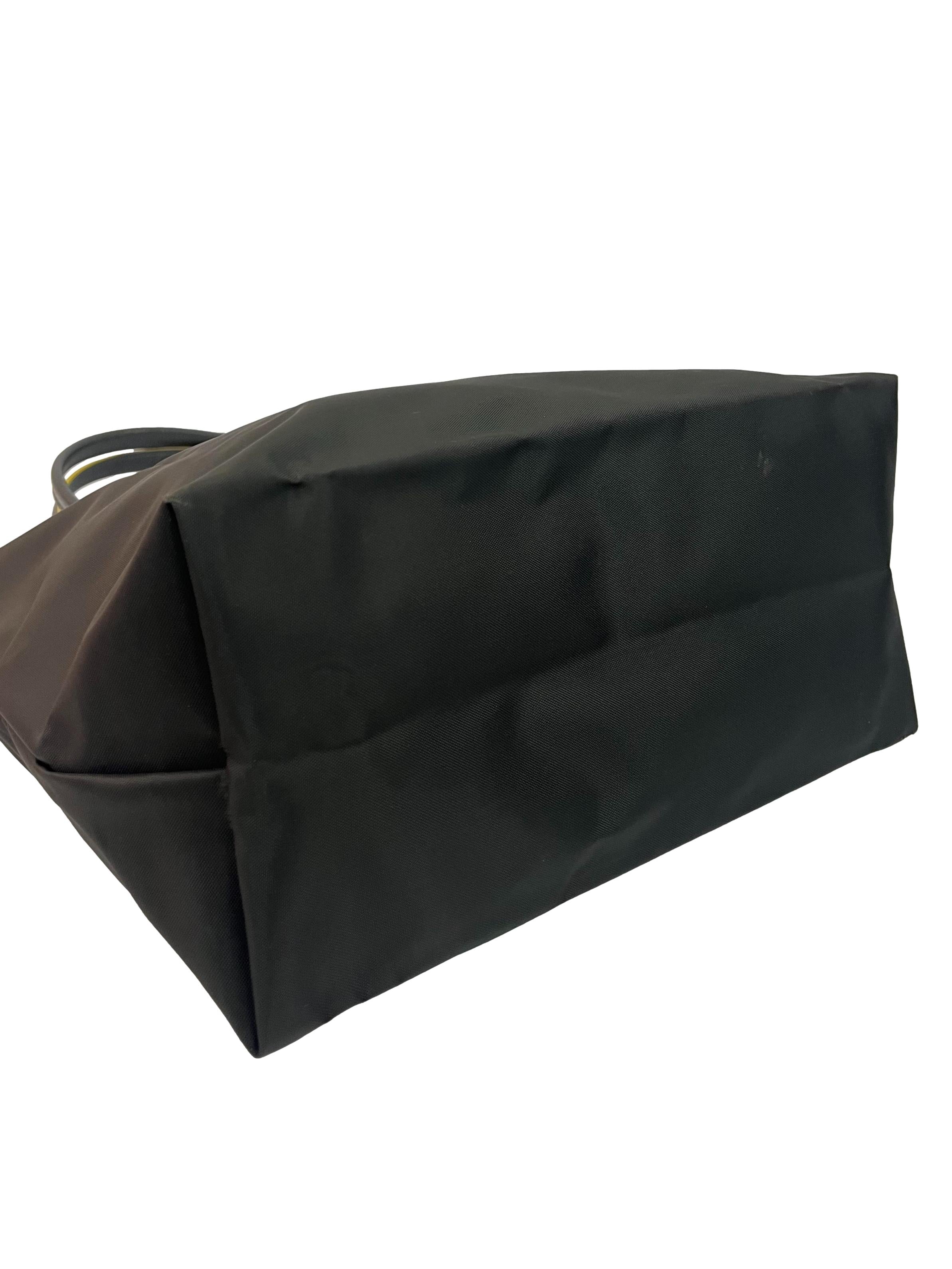 Dark Grey Le Pliage Club Medium Tote Bag