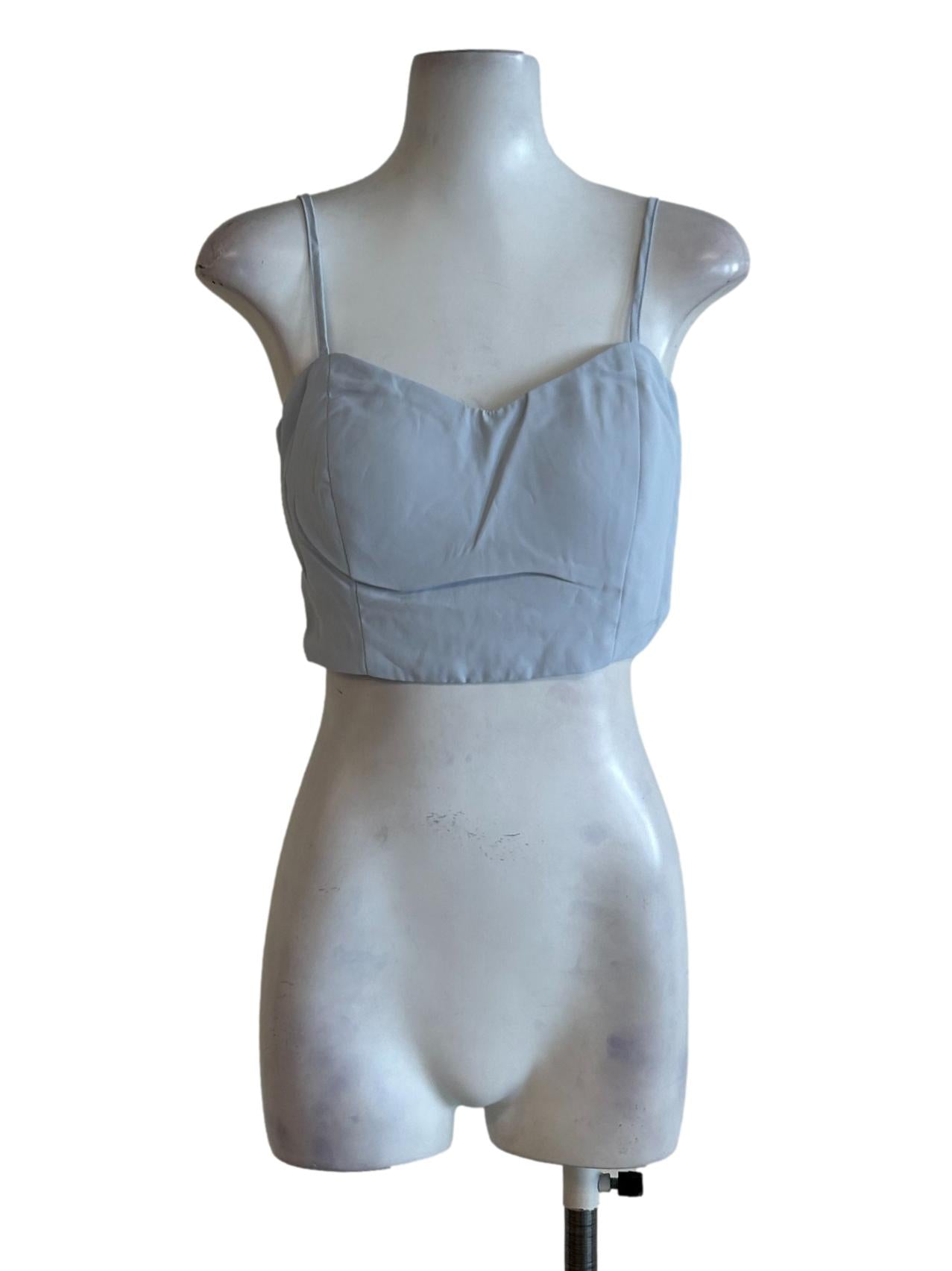 Baby Blue Spaghetti Top