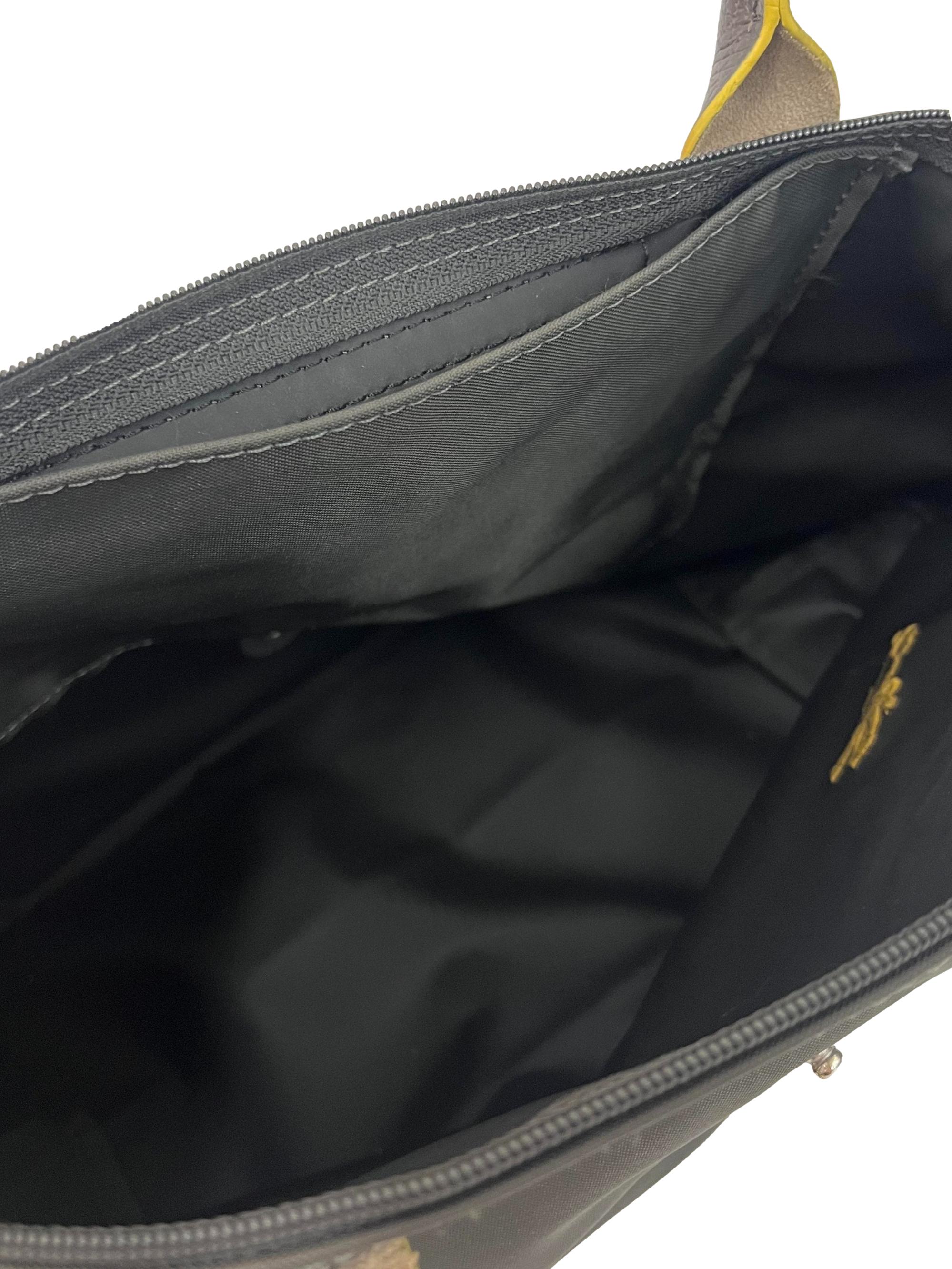 Dark Grey Le Pliage Club Medium Tote Bag