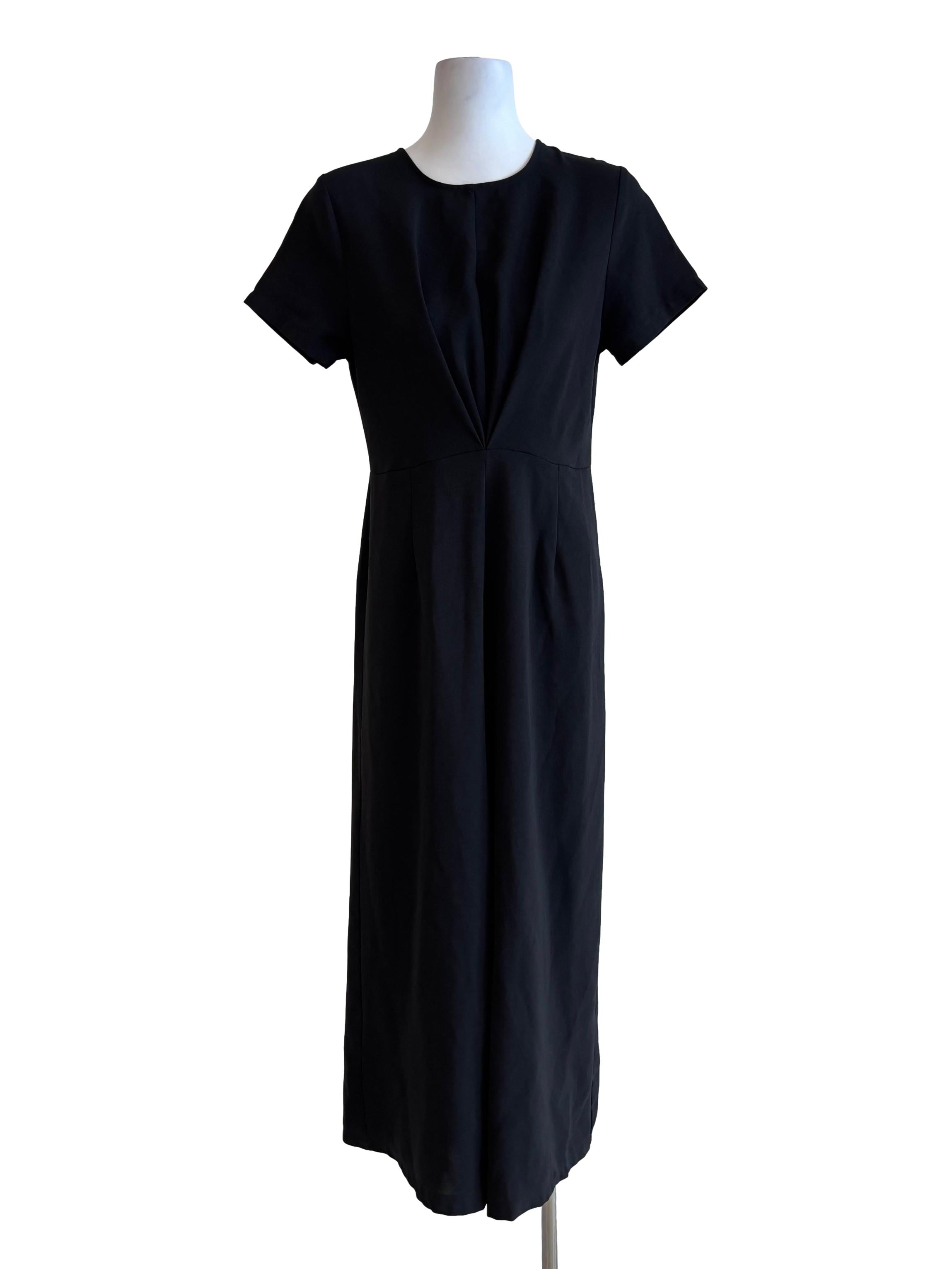 Slate Black Short Sleeve Jumpsuit