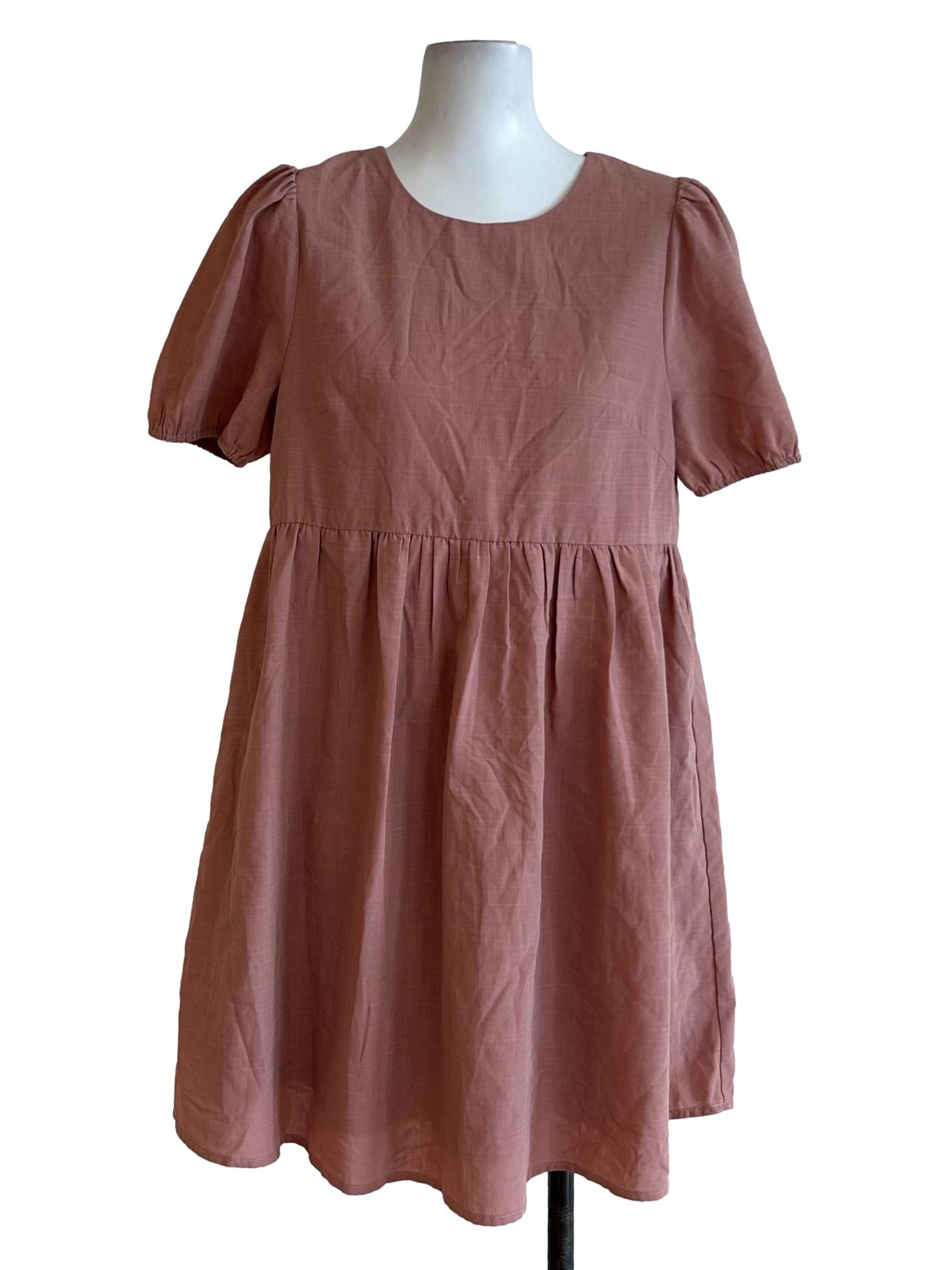 Blush Red Mini Dress