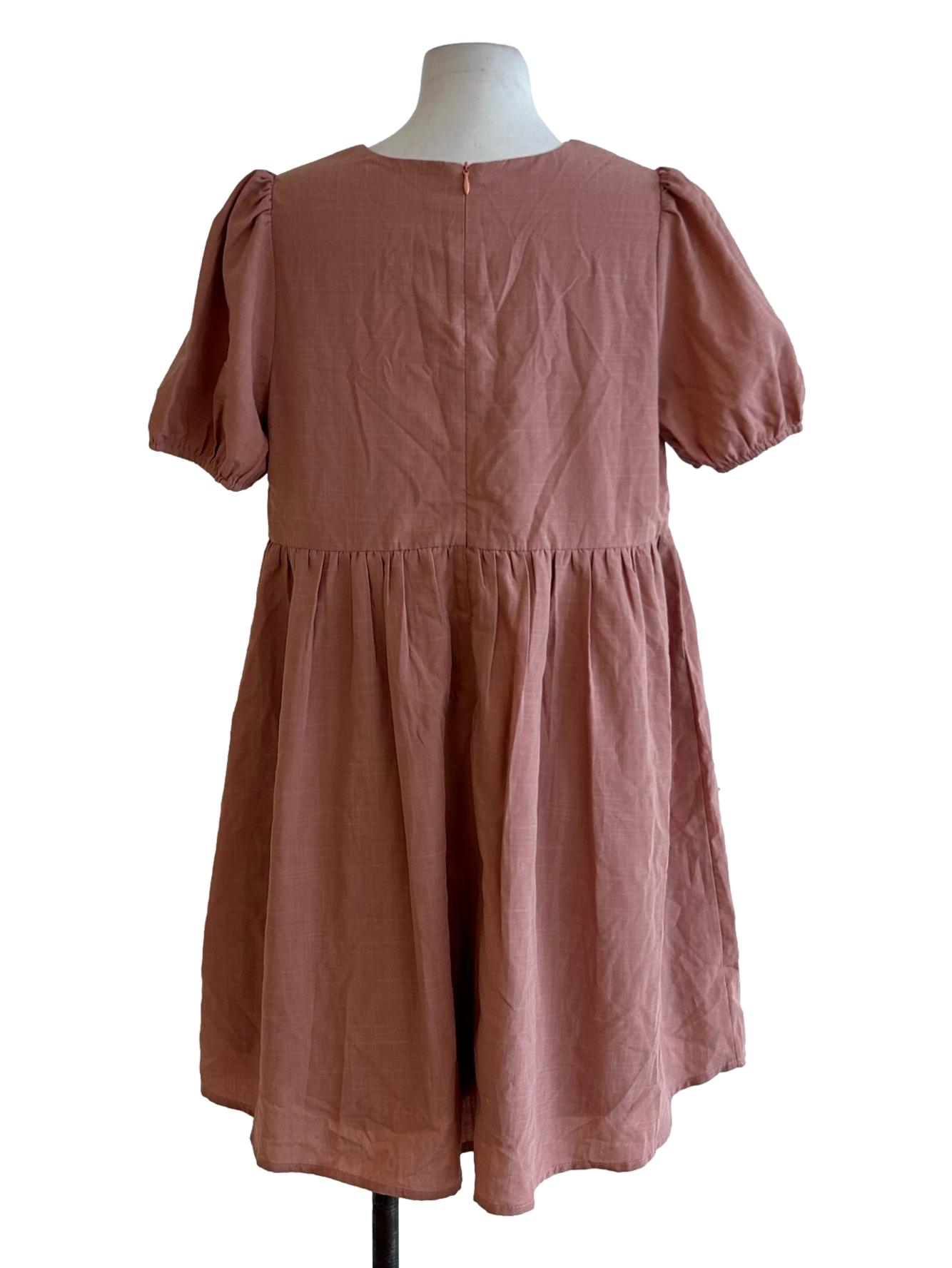 Blush Red Mini Dress