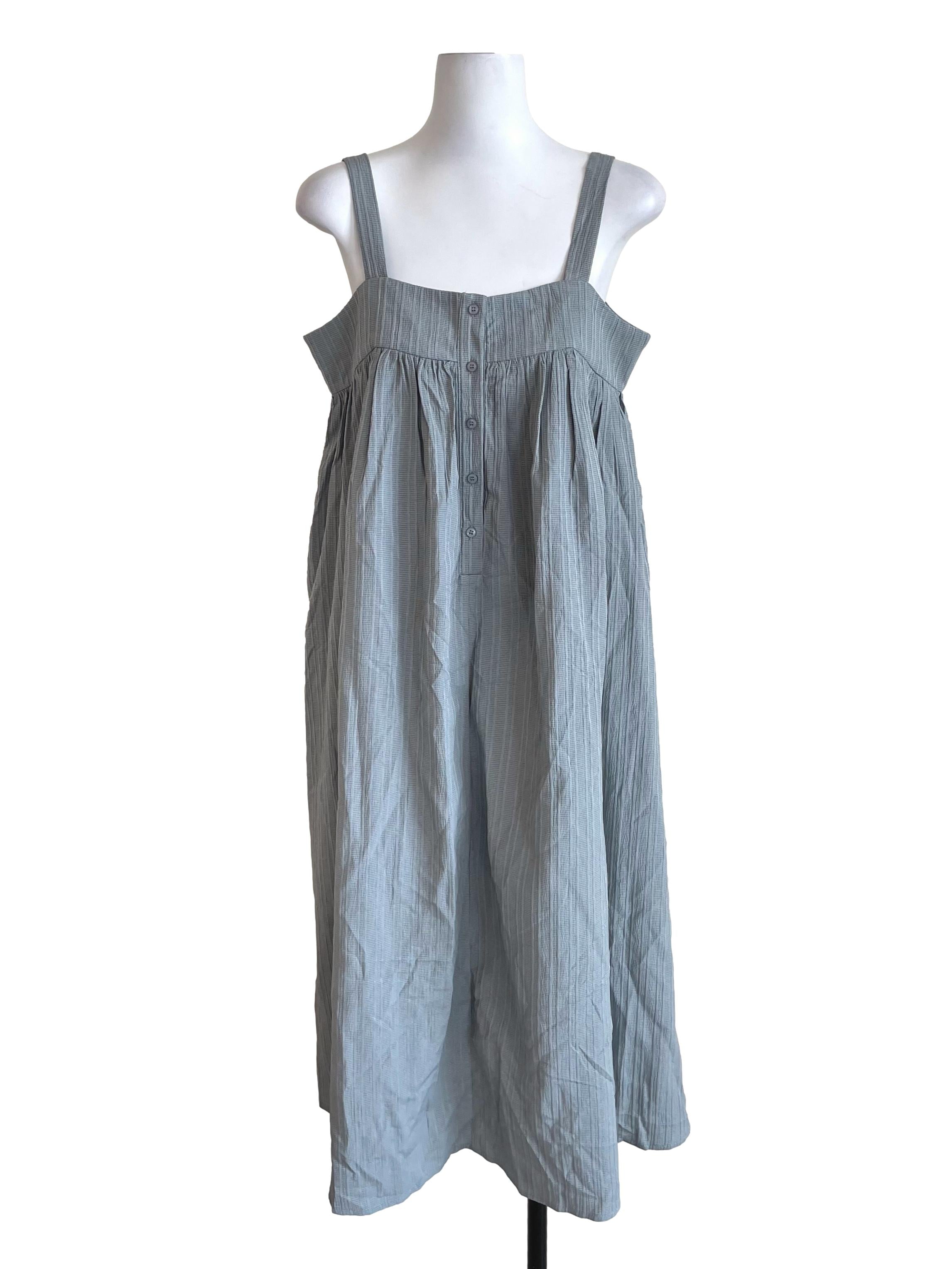Stone Tiered Jumper Dress