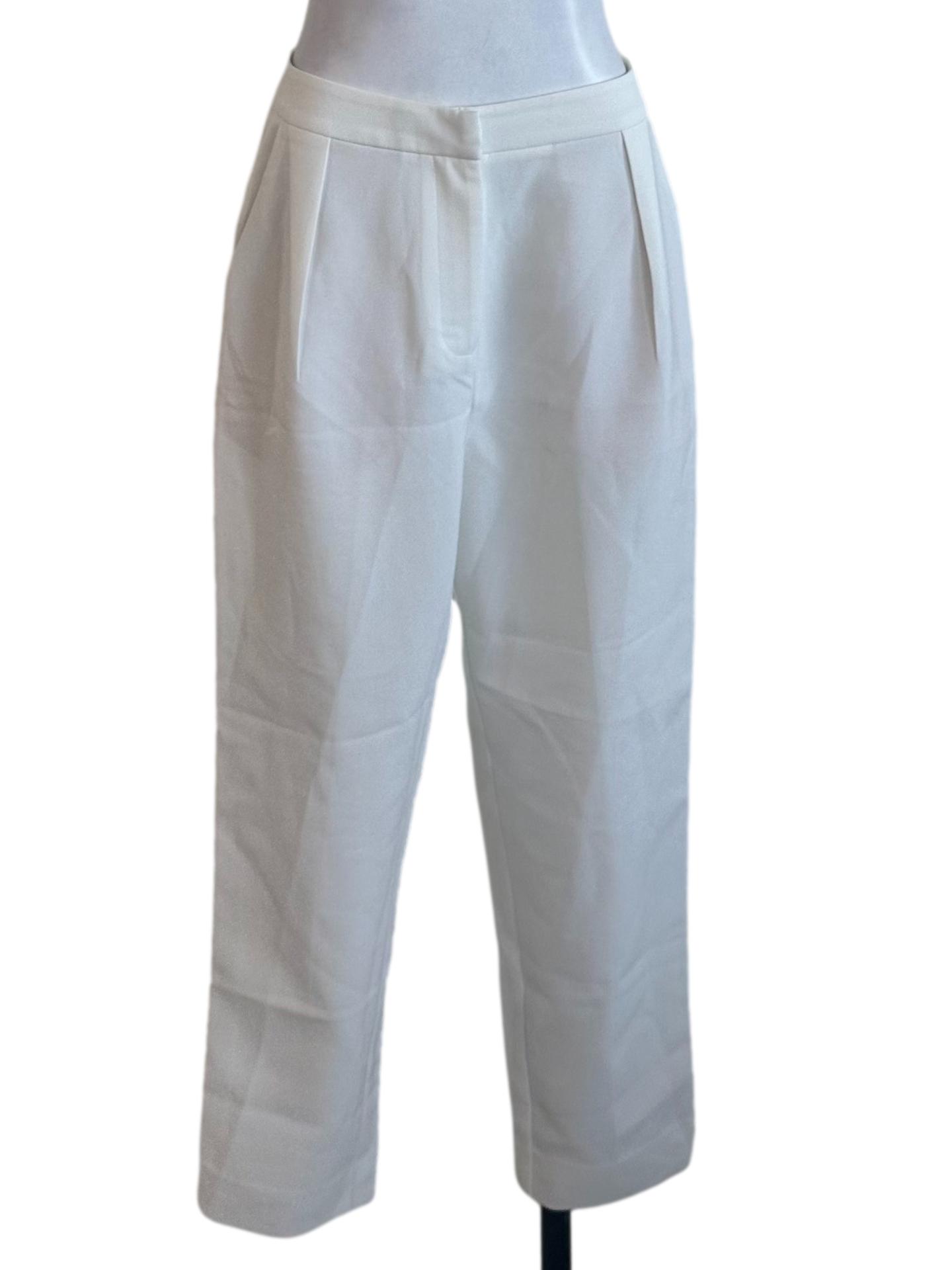Pearl White Formal Pants