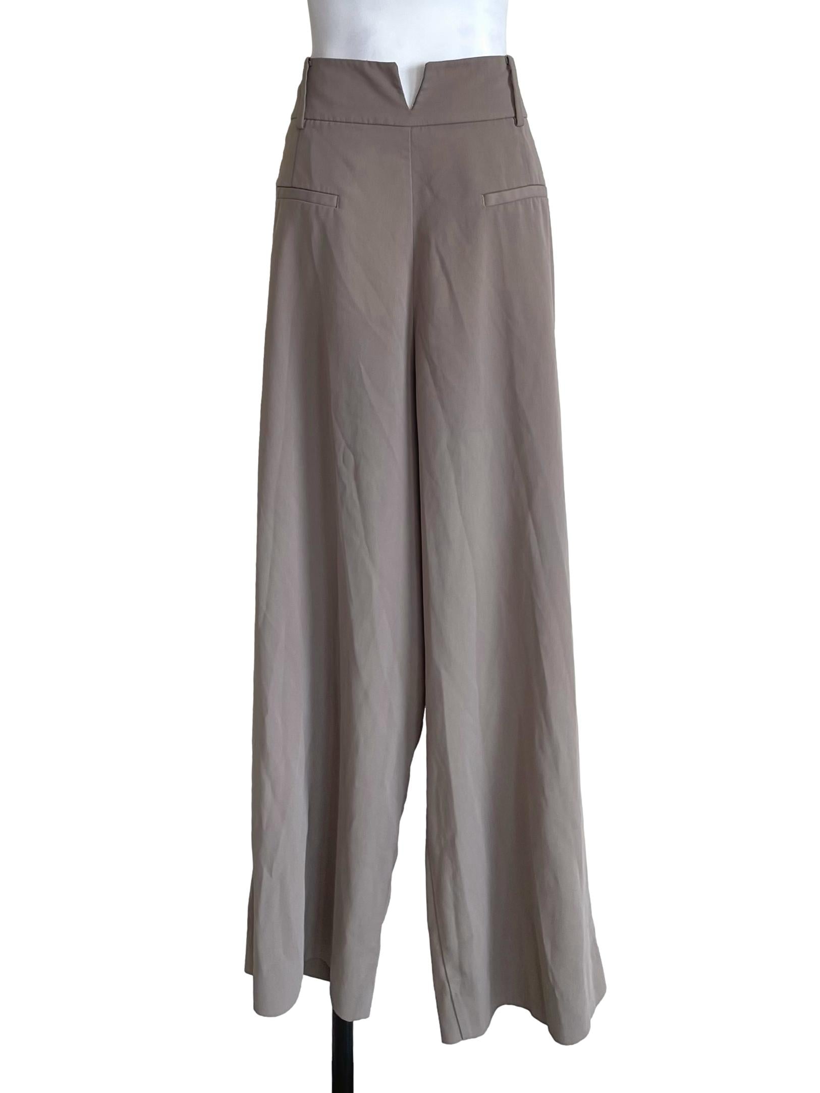 Hazel Wood Wide Leg Formal Pants LB