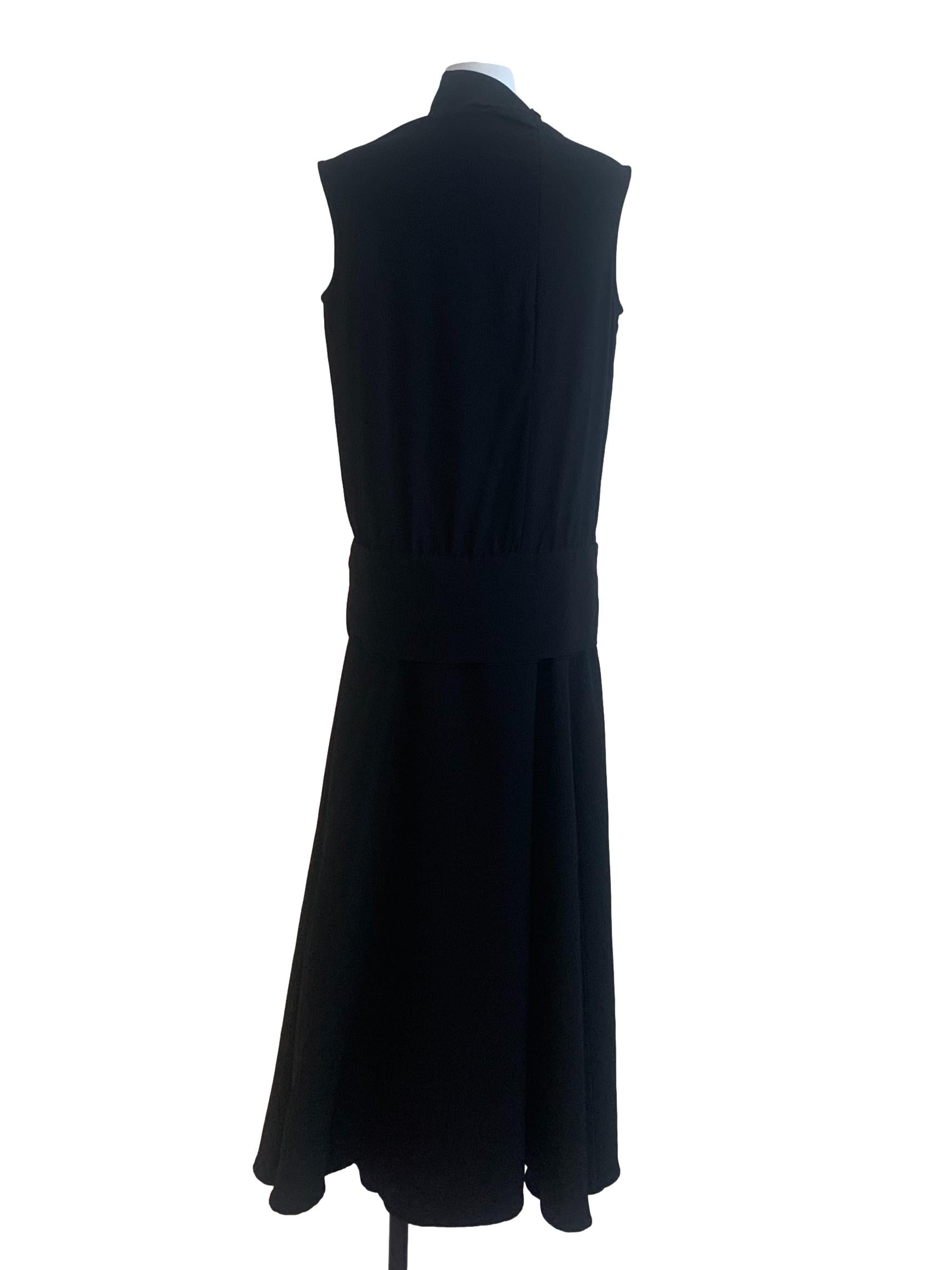 Black Pegged Dress