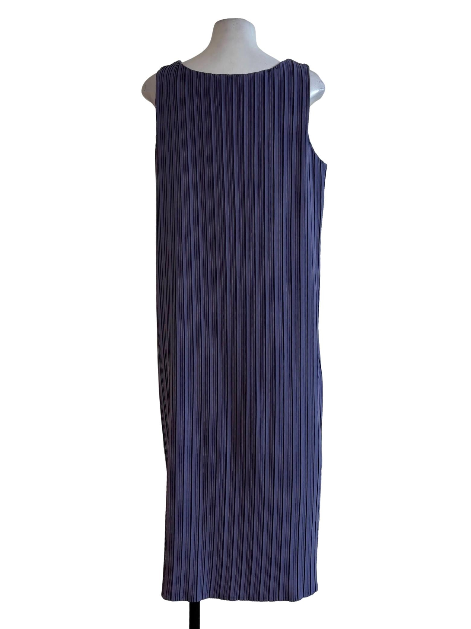 Indigo Sleeveless Lined Dress