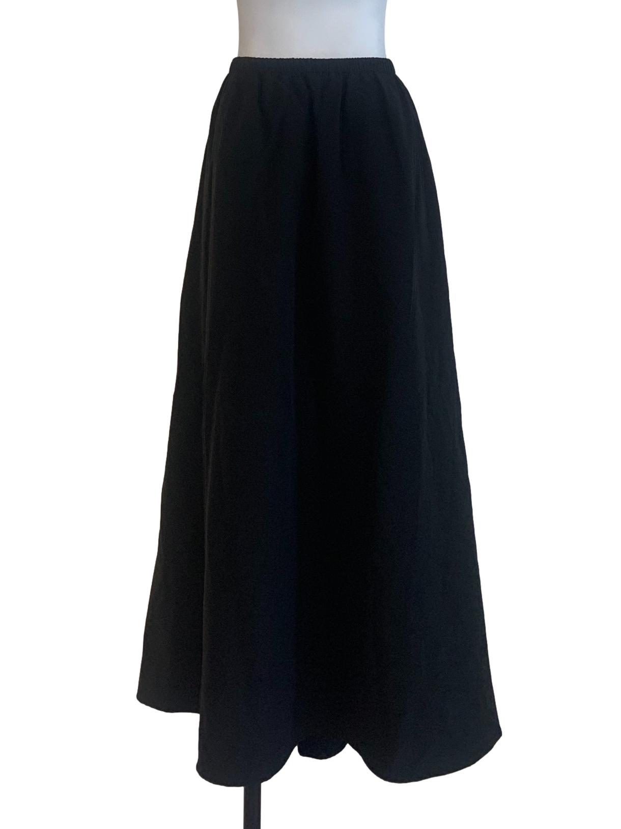Black A-Line Skirt