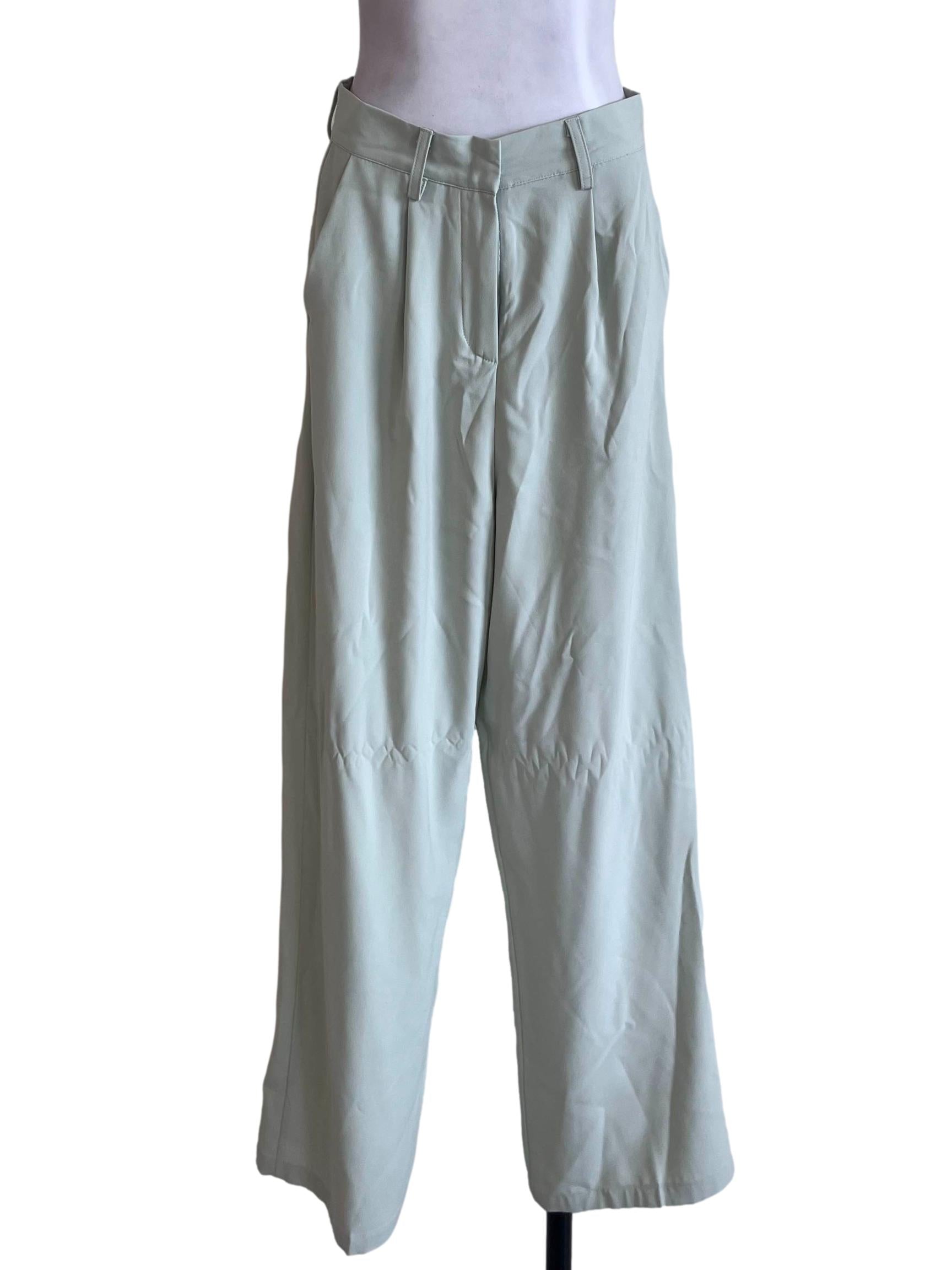 Mint Green Straight Culottes
