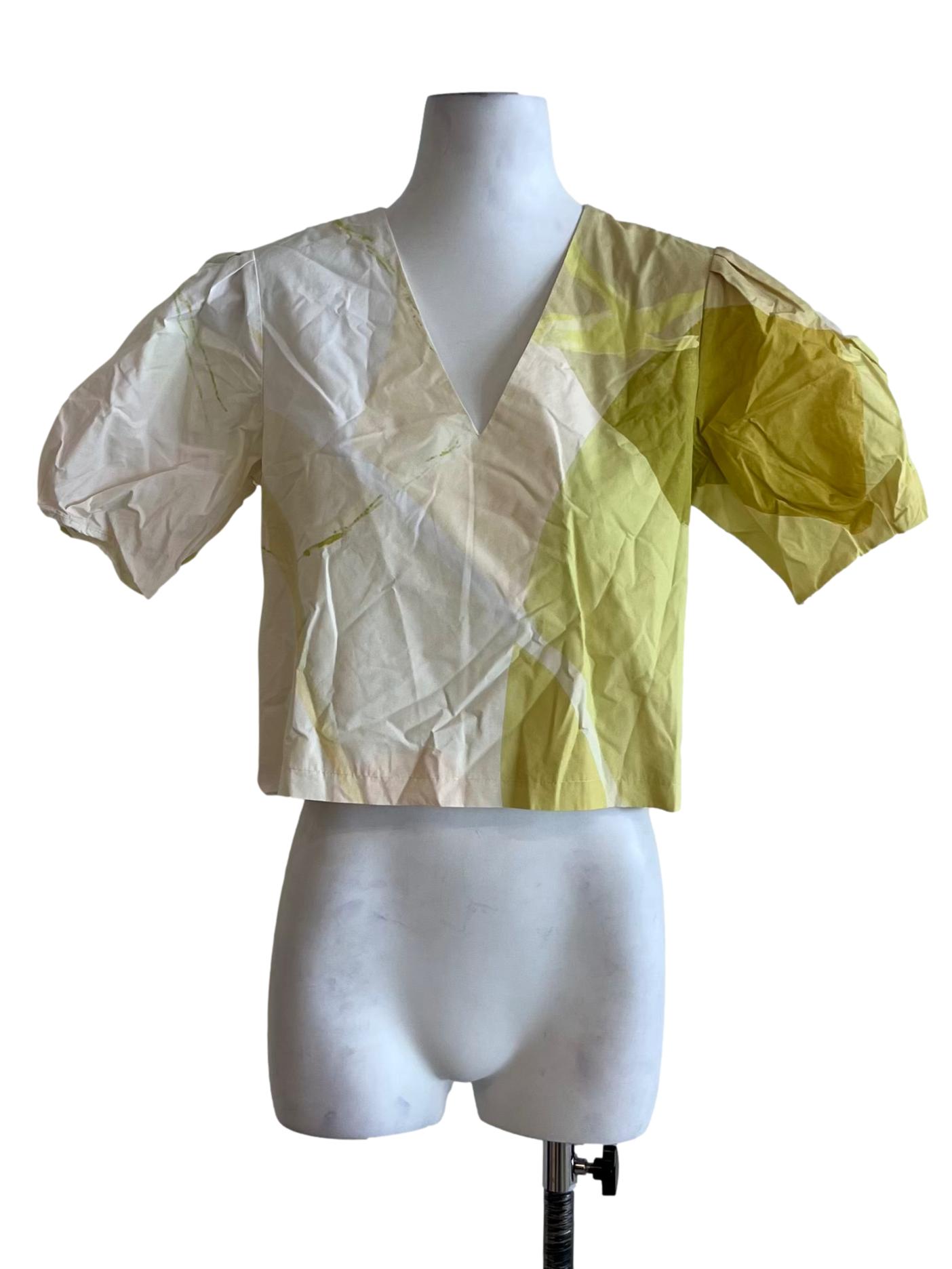 A Place To Be V-Neck Cotton Top OSN