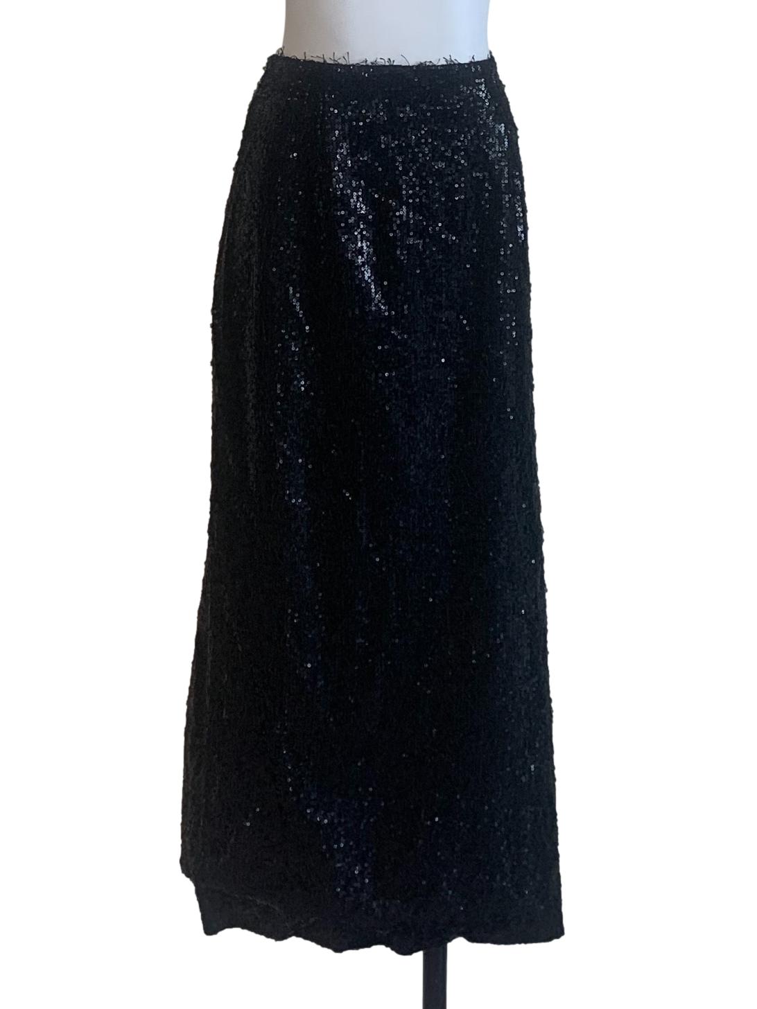 Black A-Line Skirt