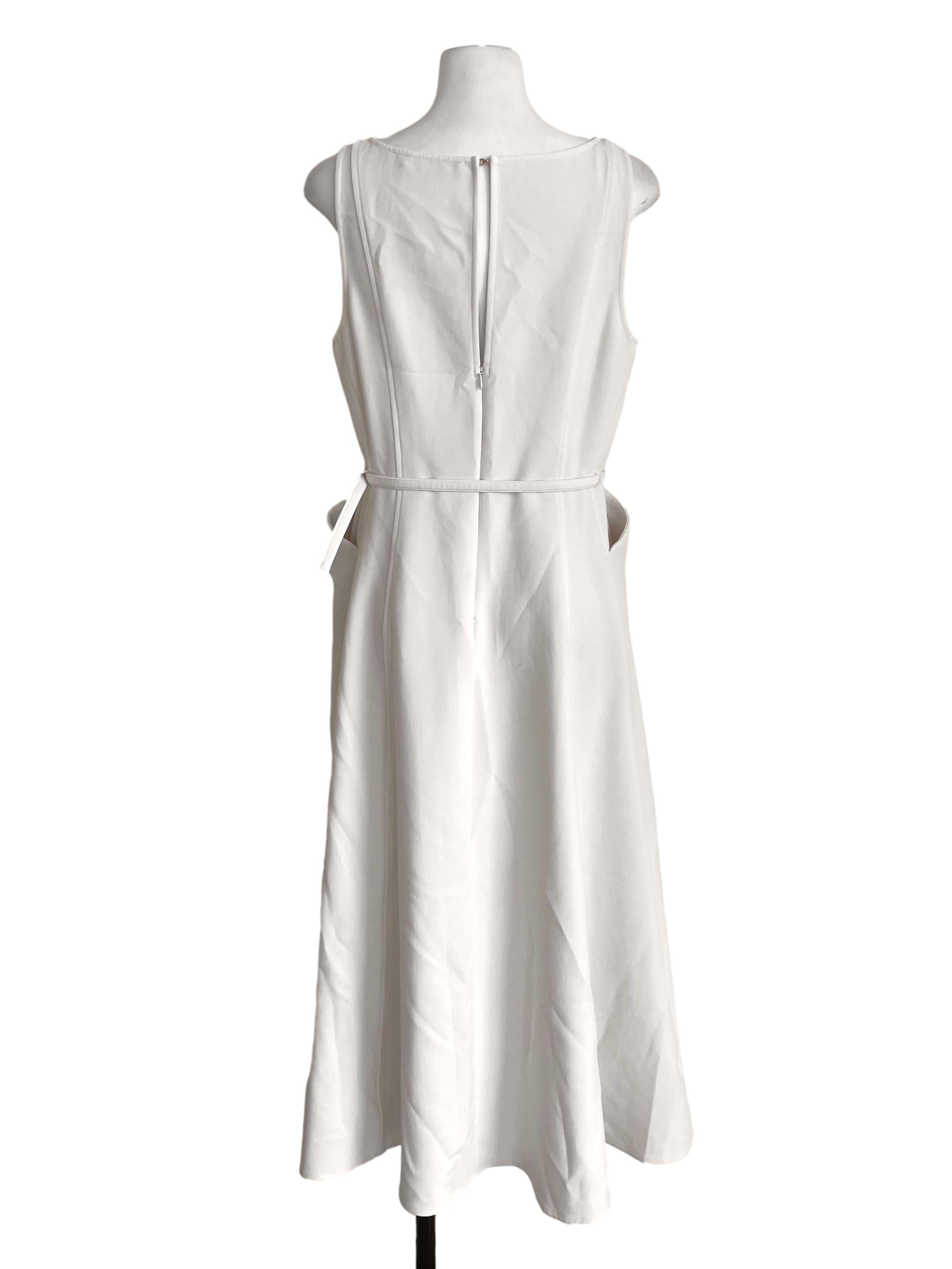 Cotton Panelled A-Line Dress LB