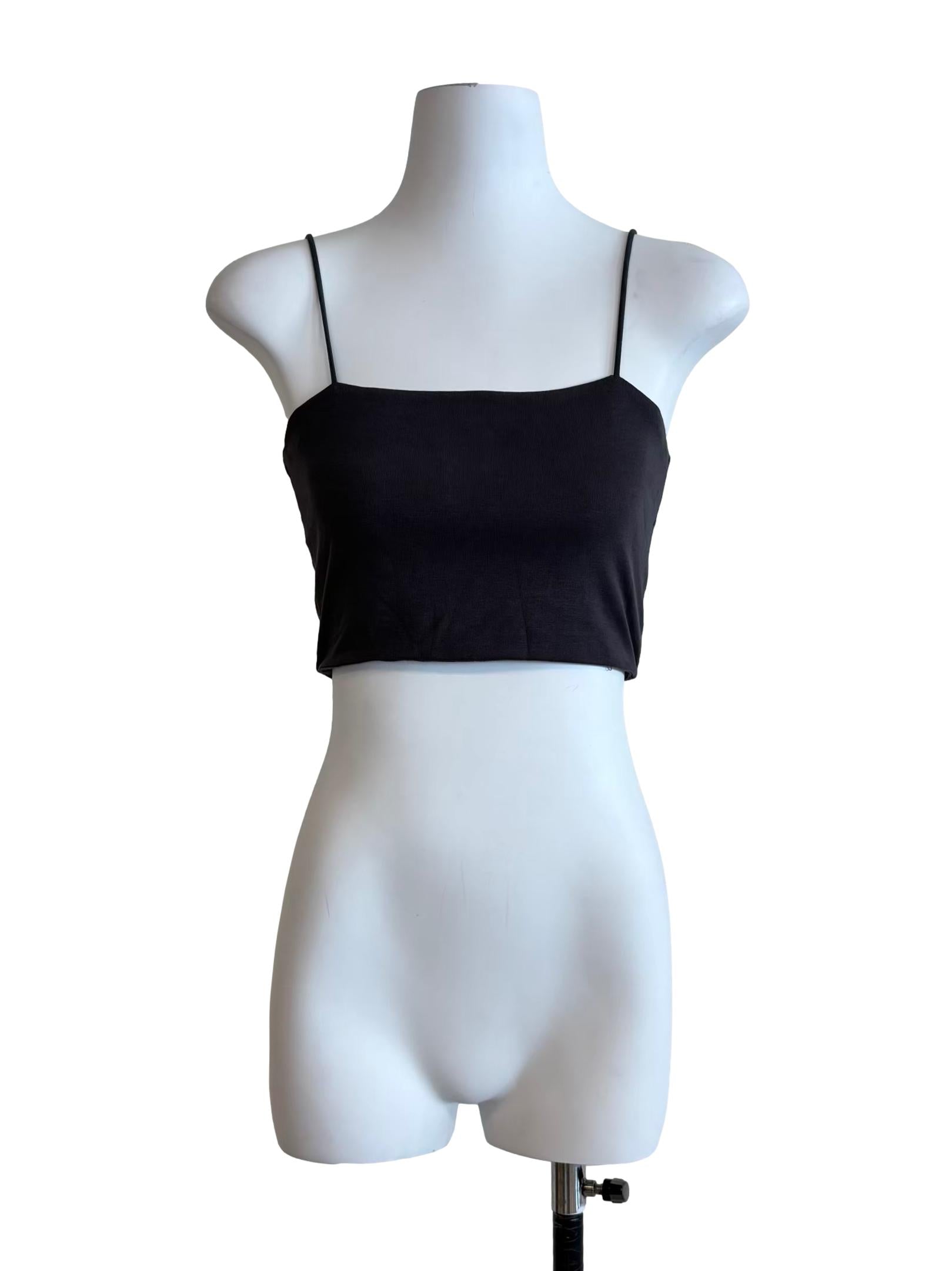 Ebony Grey Padded Camisole