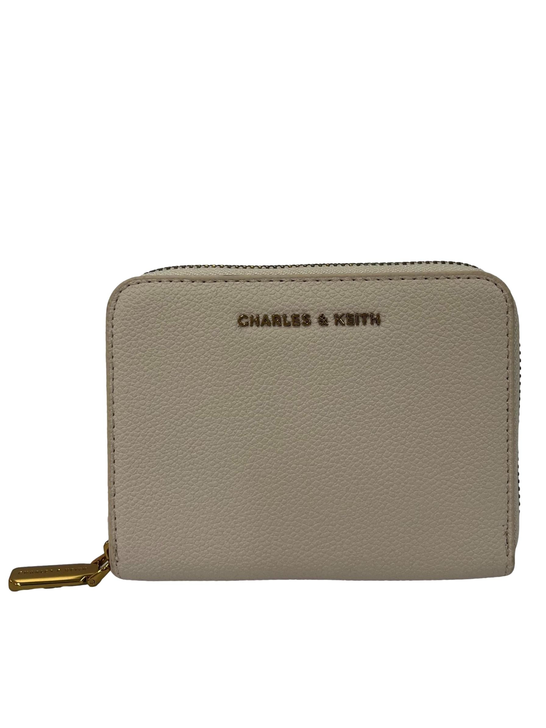 Ivory Small Zip Around Wallet