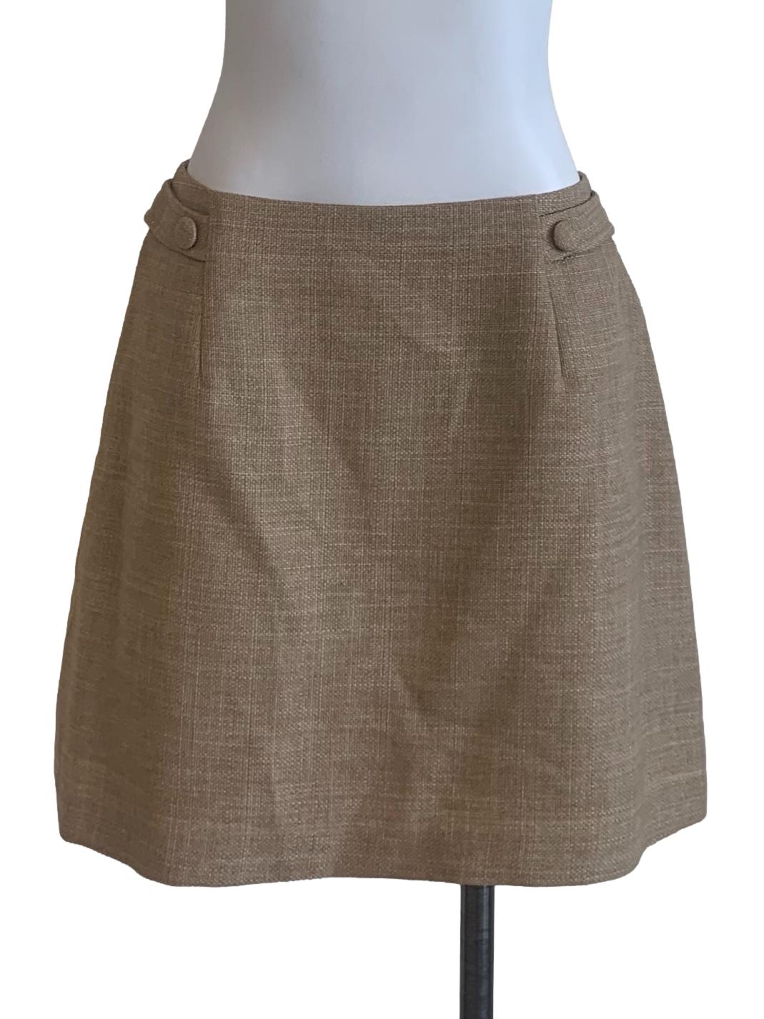 Tortilla Brown Mini Skirt