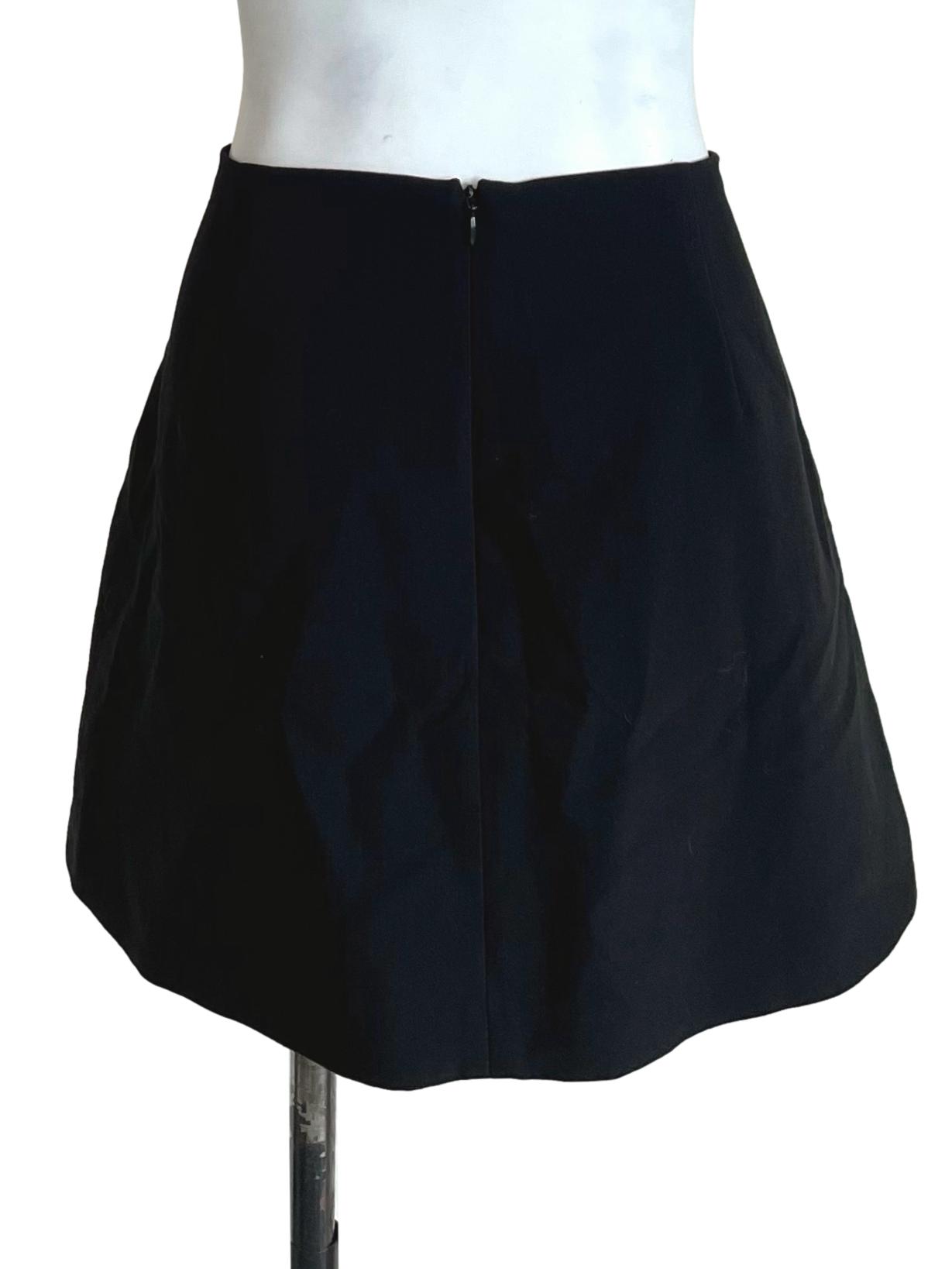 Black Basic Mini Skirt LB