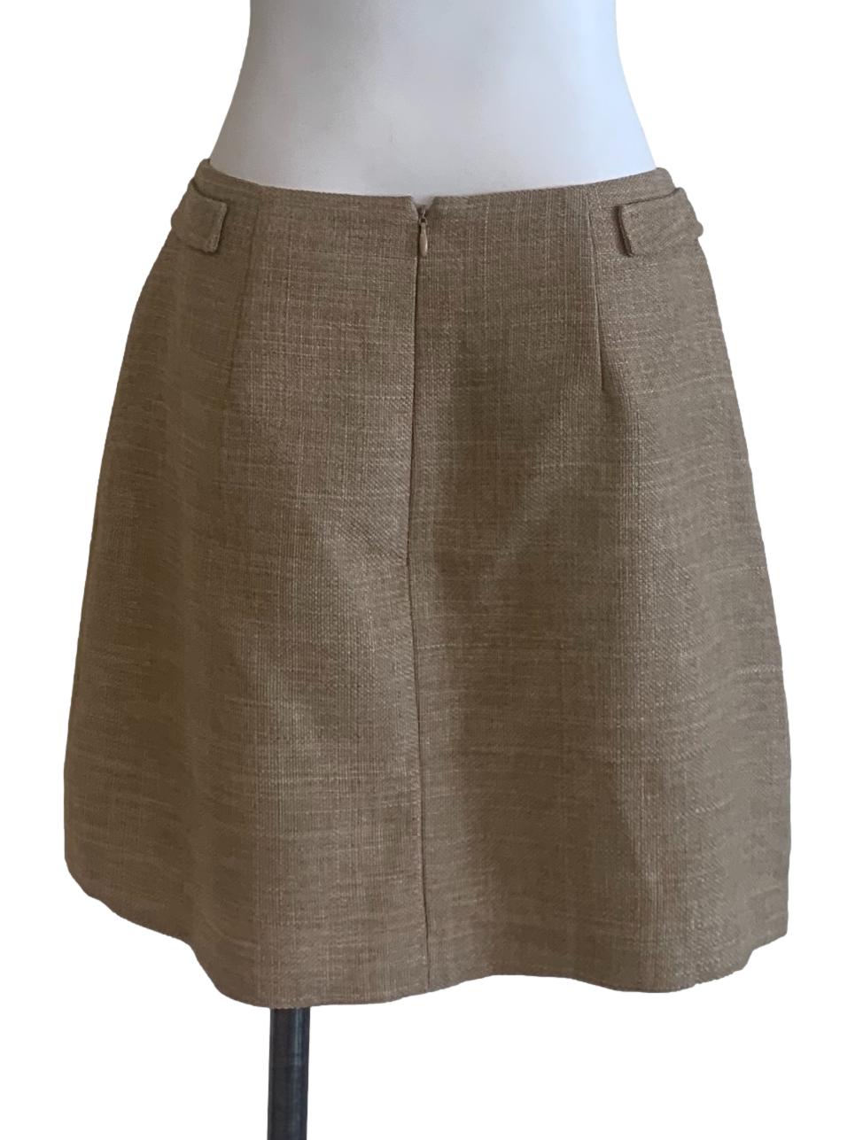 Tortilla Brown Mini Skirt