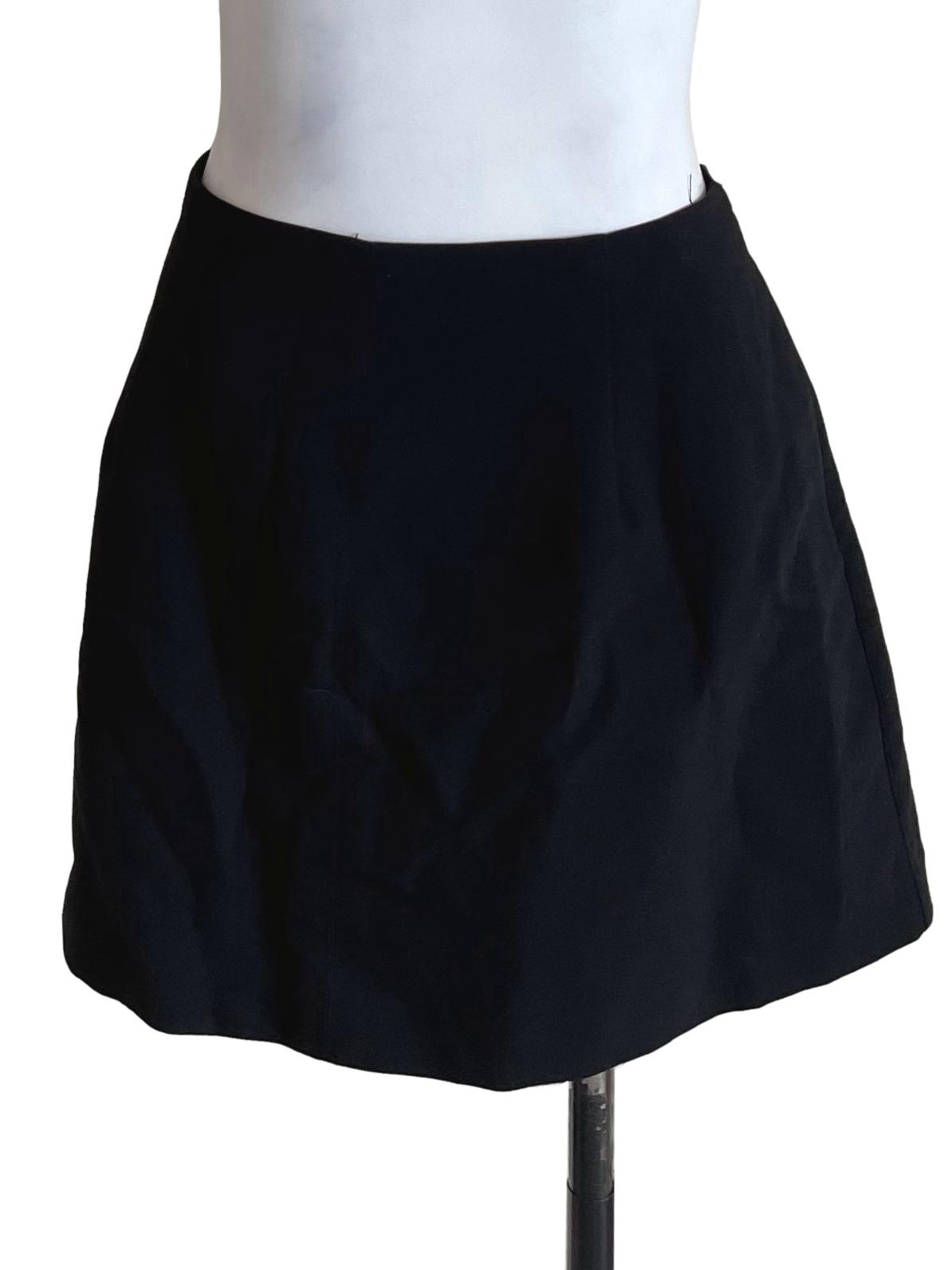 Black Basic Mini Skirt LB