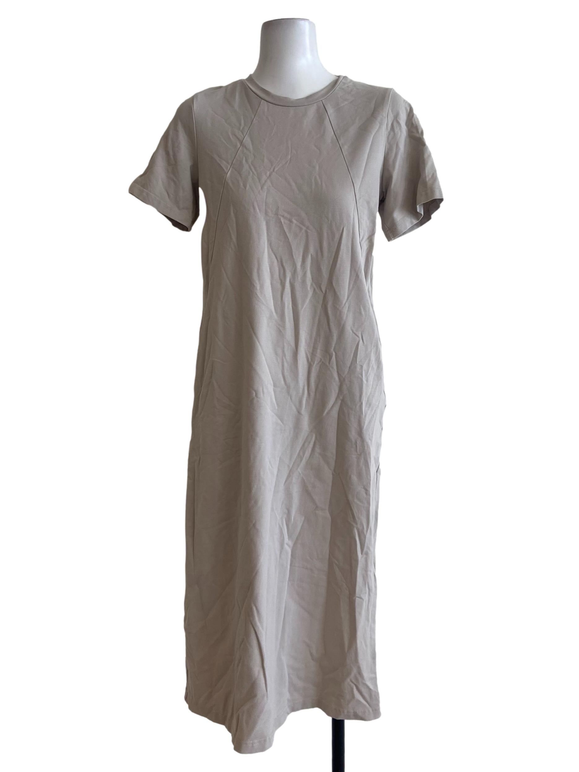 Lace White Twill Empire Dress