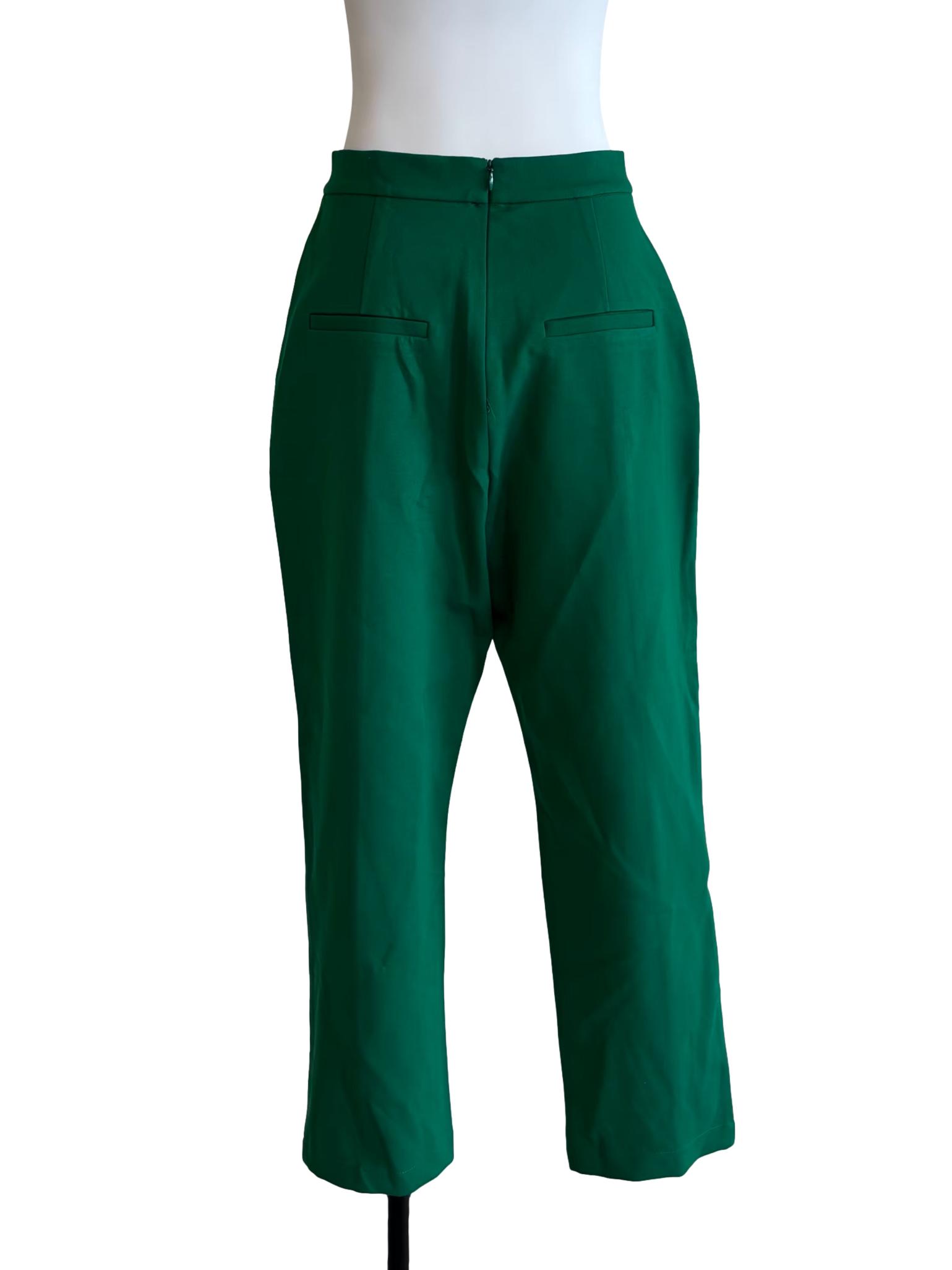 Amazon Green Slim Fit Pants