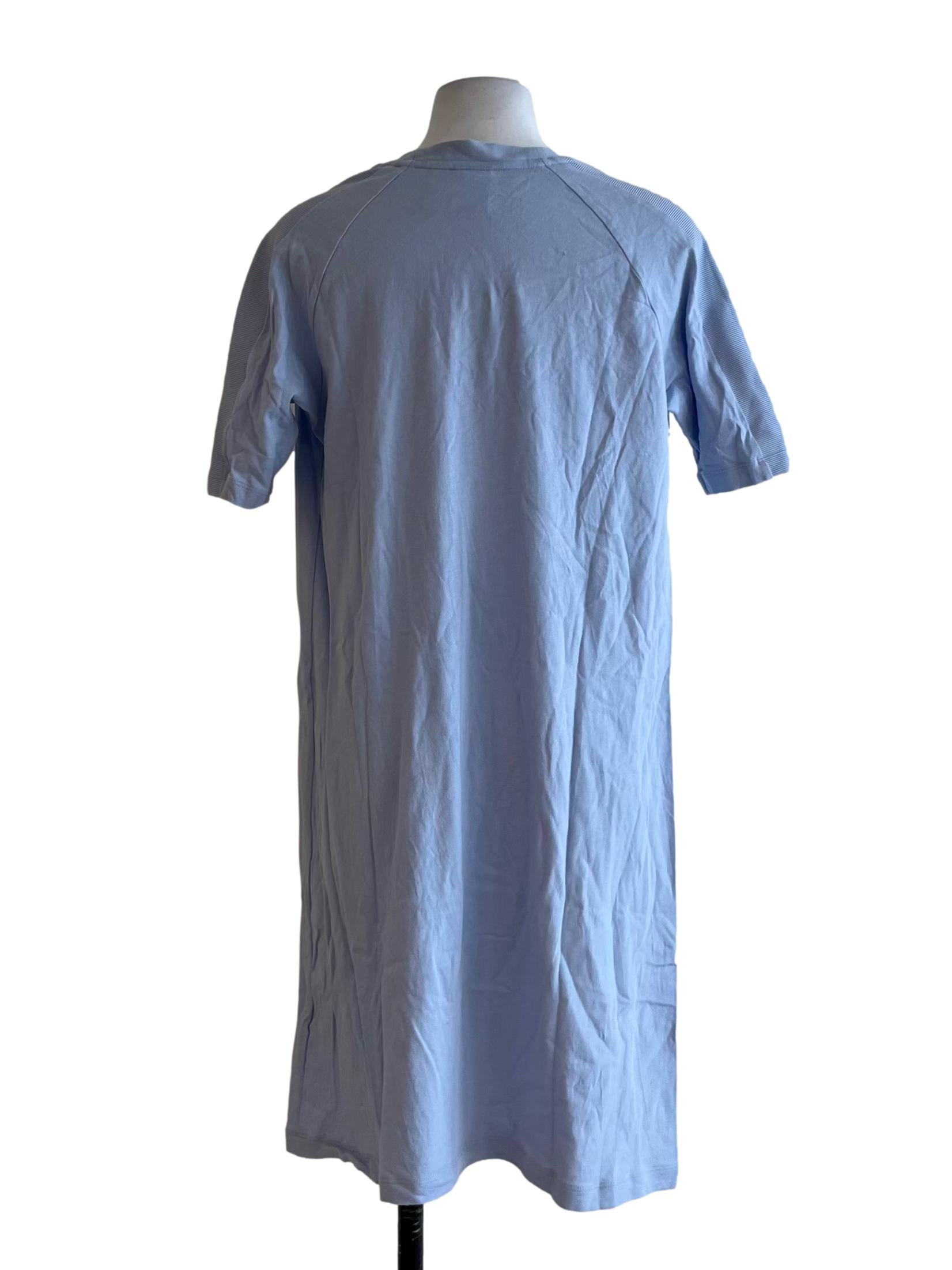 Cerulean Blue Logo Tee Dress