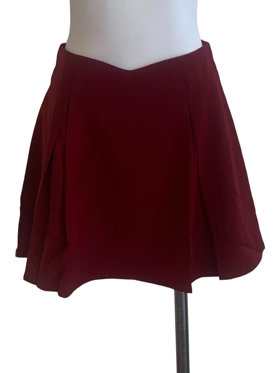 Ruby Red Flip Skirt