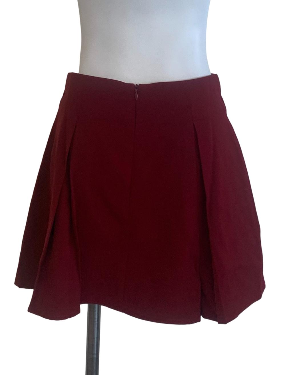 Ruby Red Flip Skirt