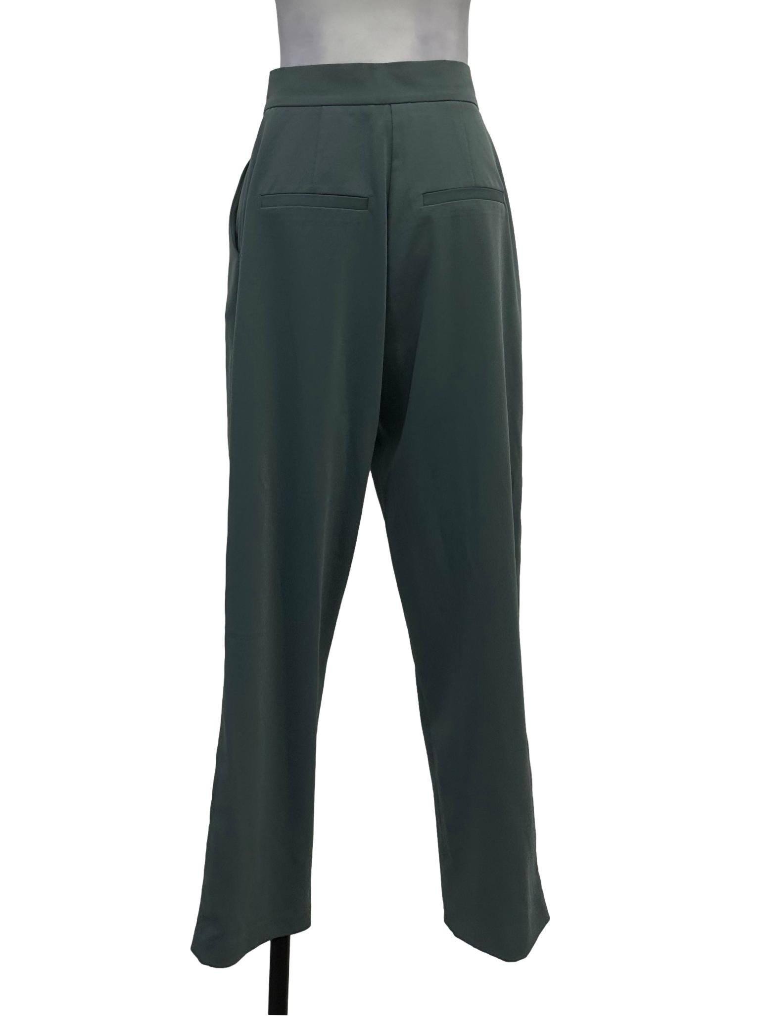 Ash Blue Tapered Trousers OSN