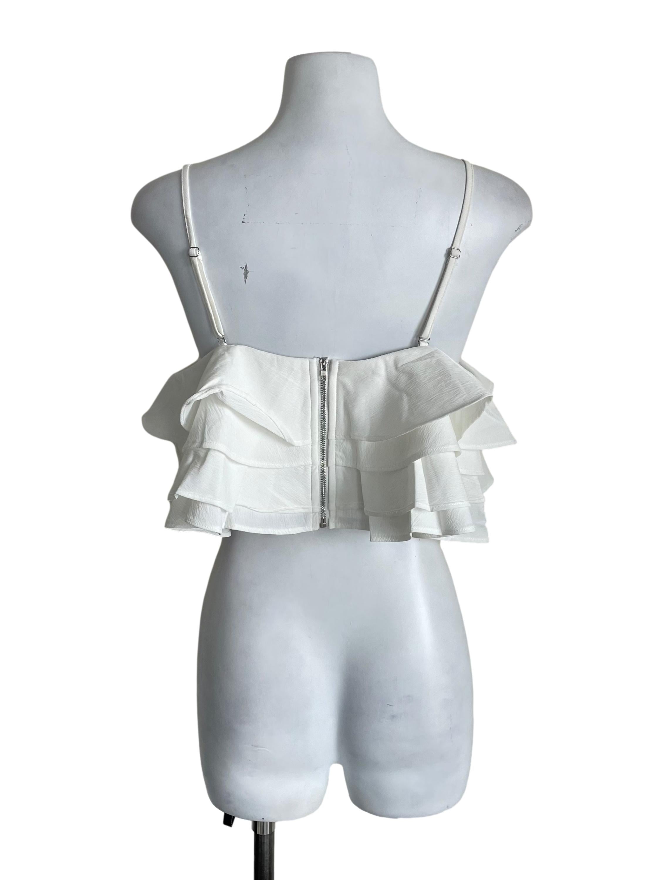 White Layer Tube Top