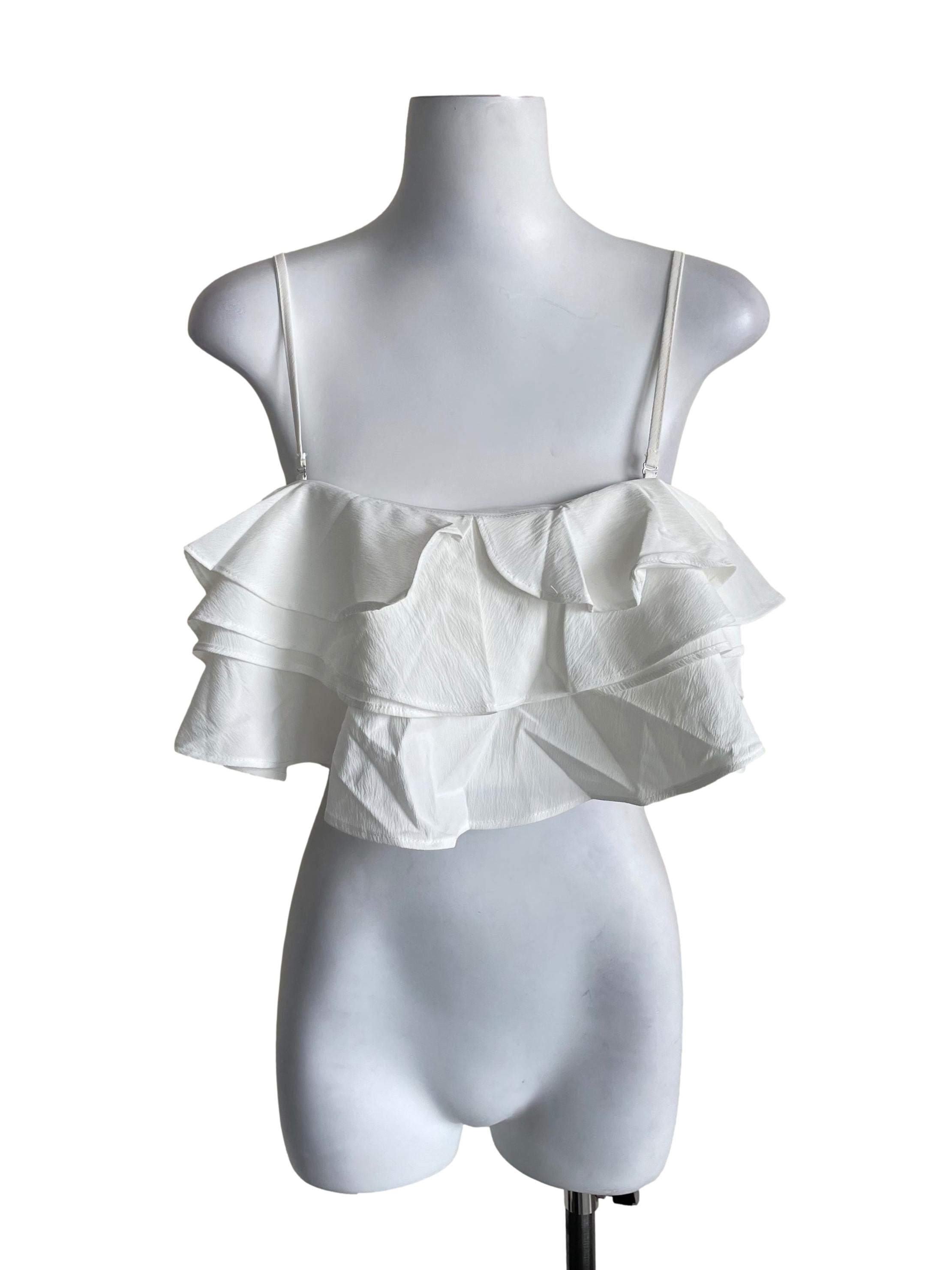 White Layer Tube Top