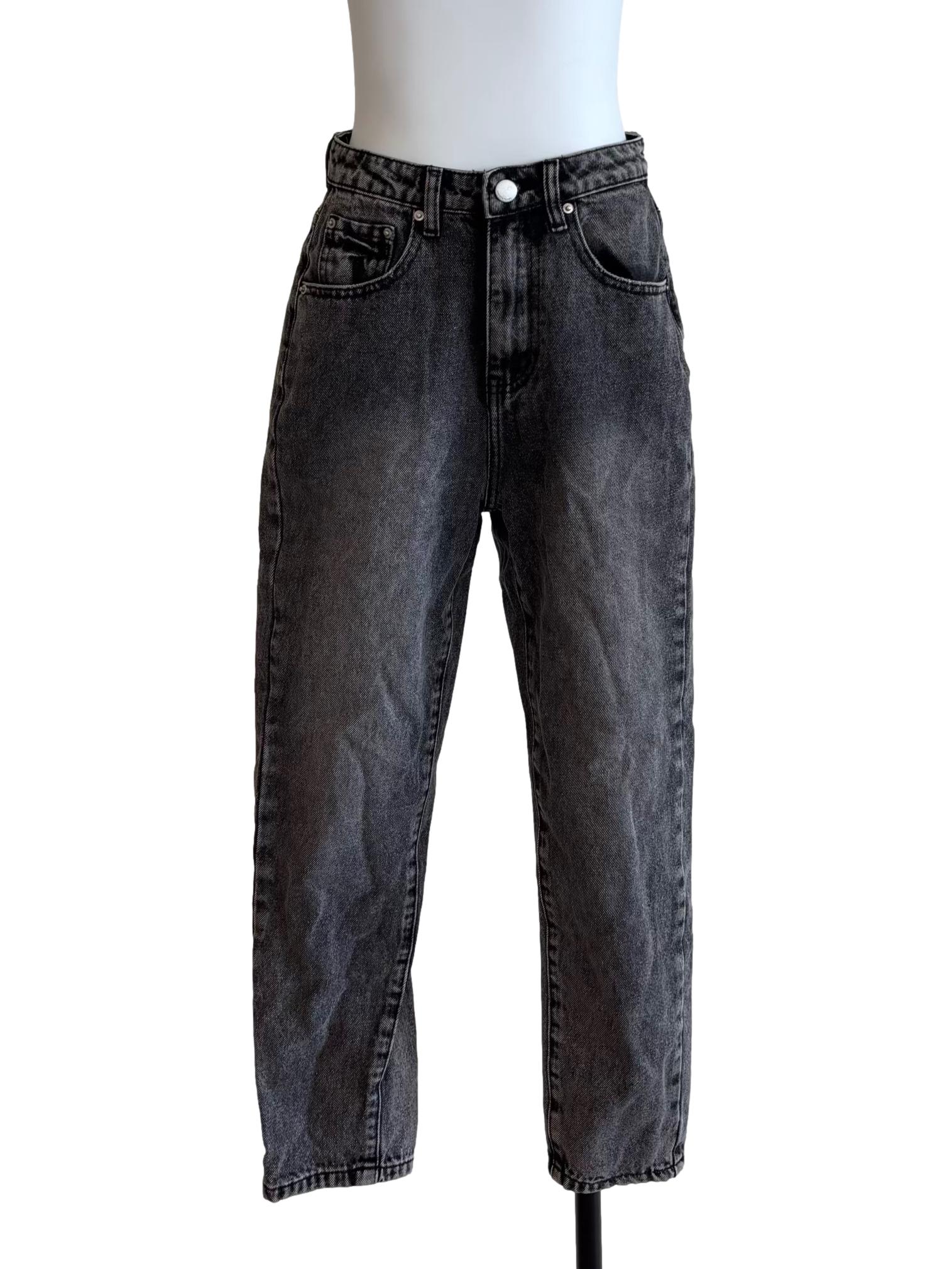 Washed Black Skinny Jeans