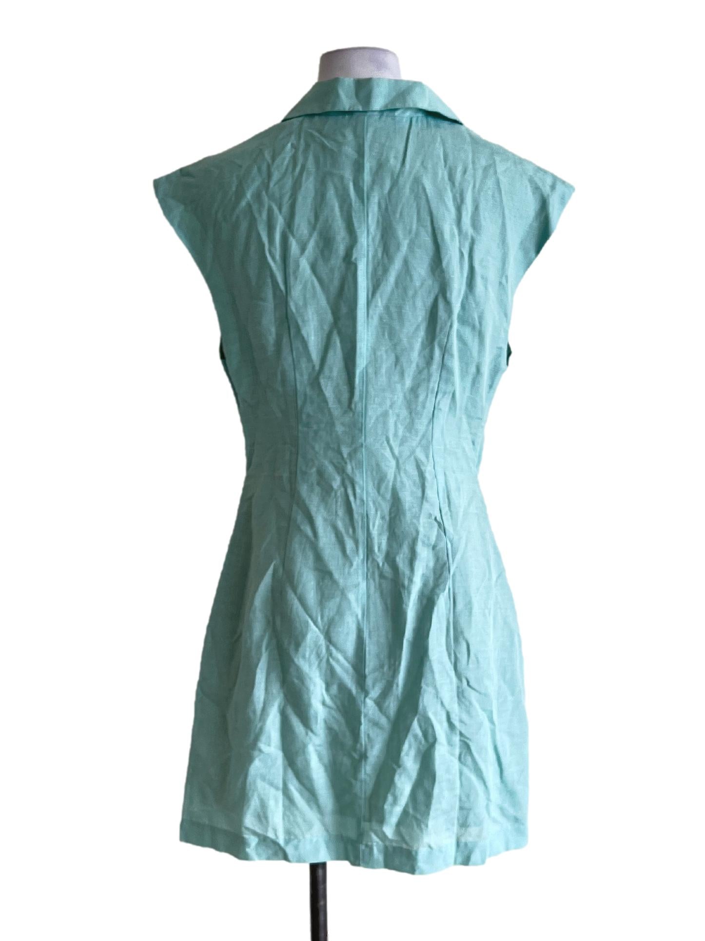 Mint Green Shirt Dress