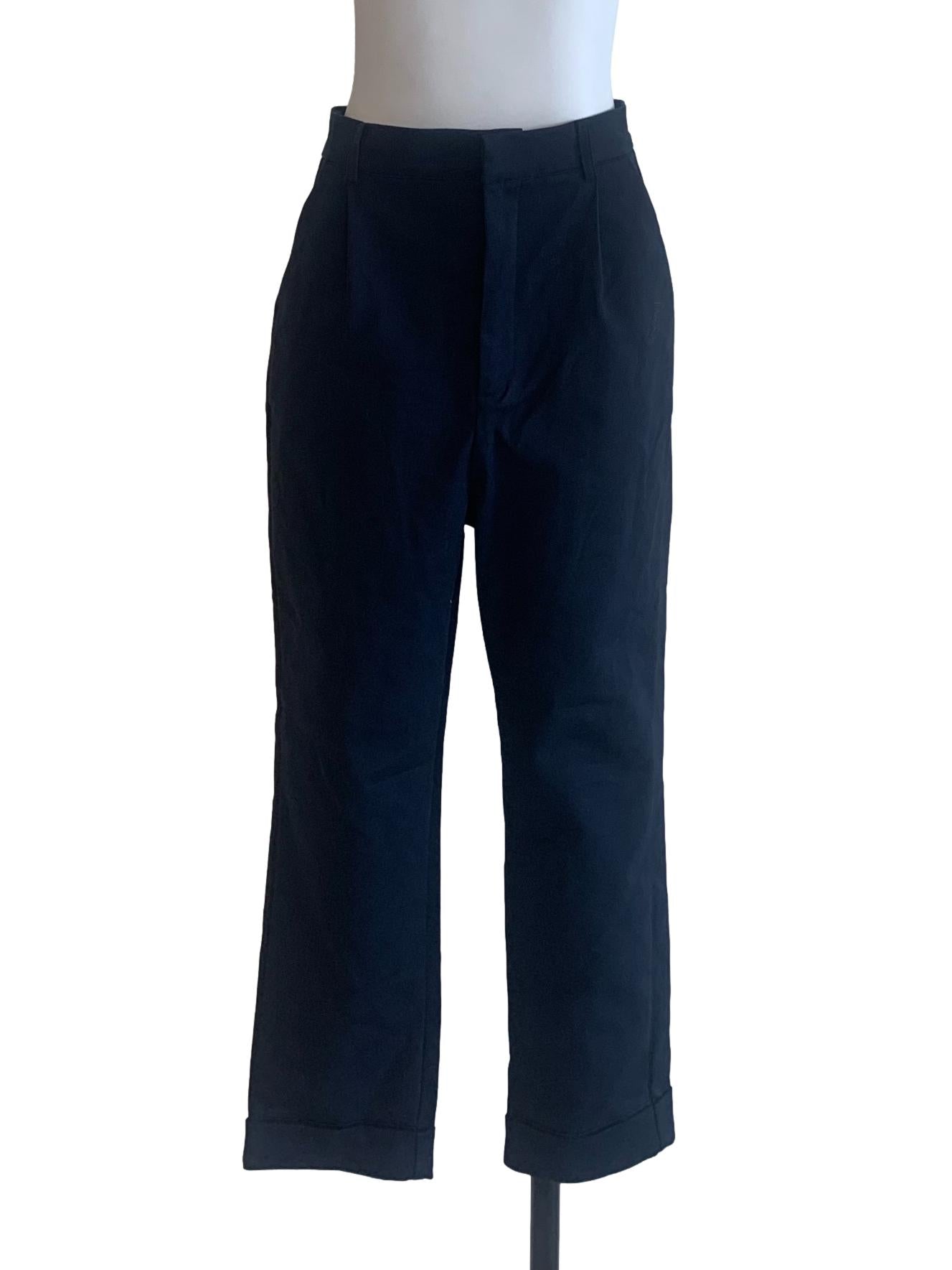 Berry Blue Pegged Pants