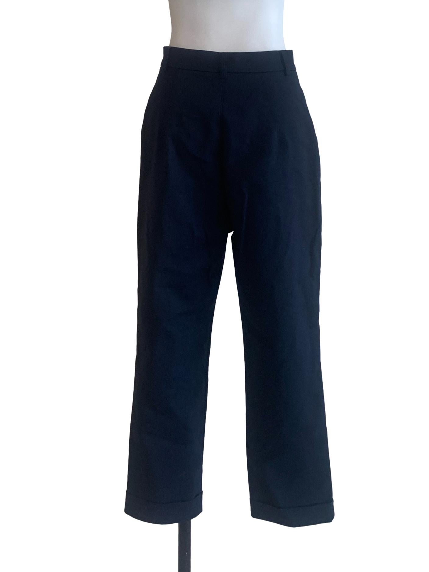 Berry Blue Pegged Pants