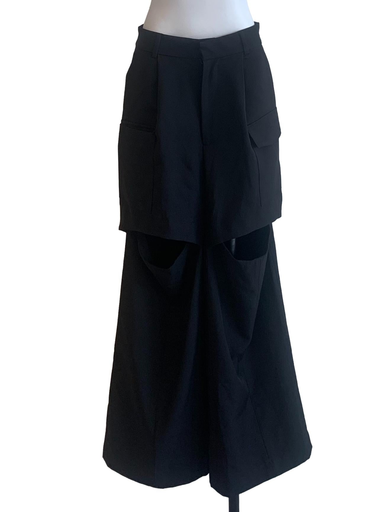 Black Cargo Pants