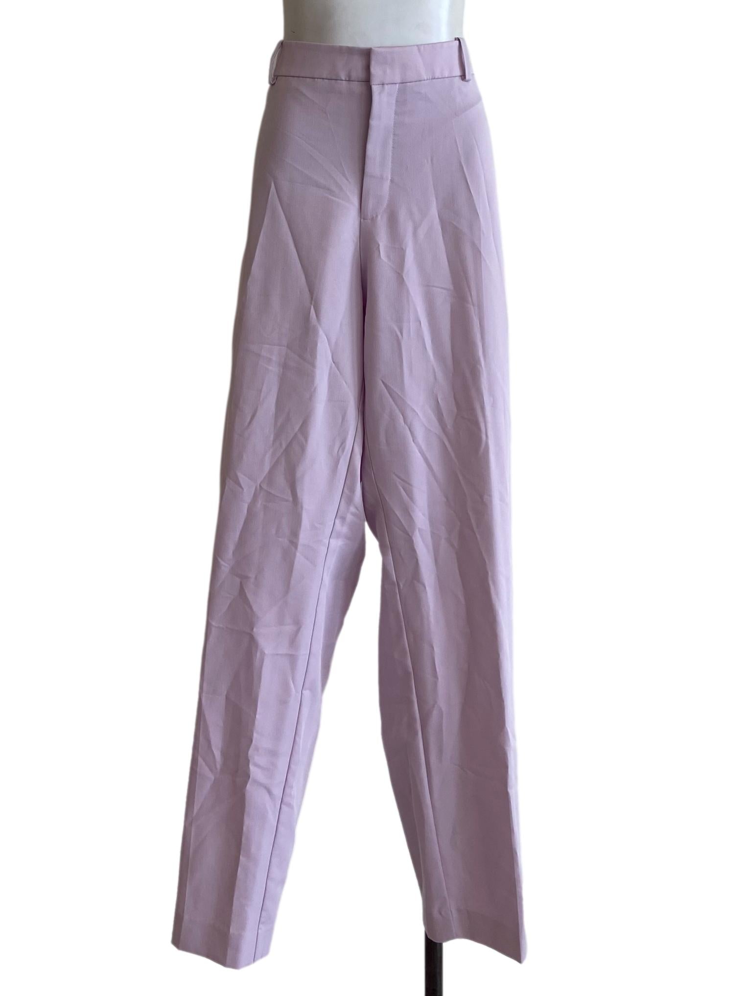 Heather Purple Formal Pants